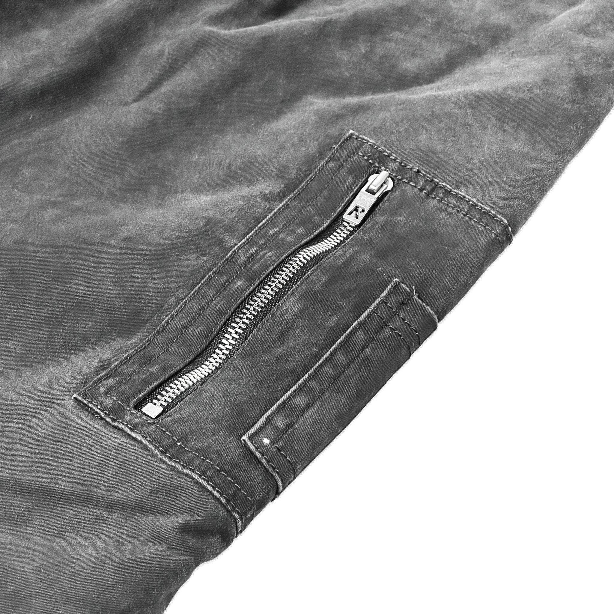 Washed Hooded Bomber