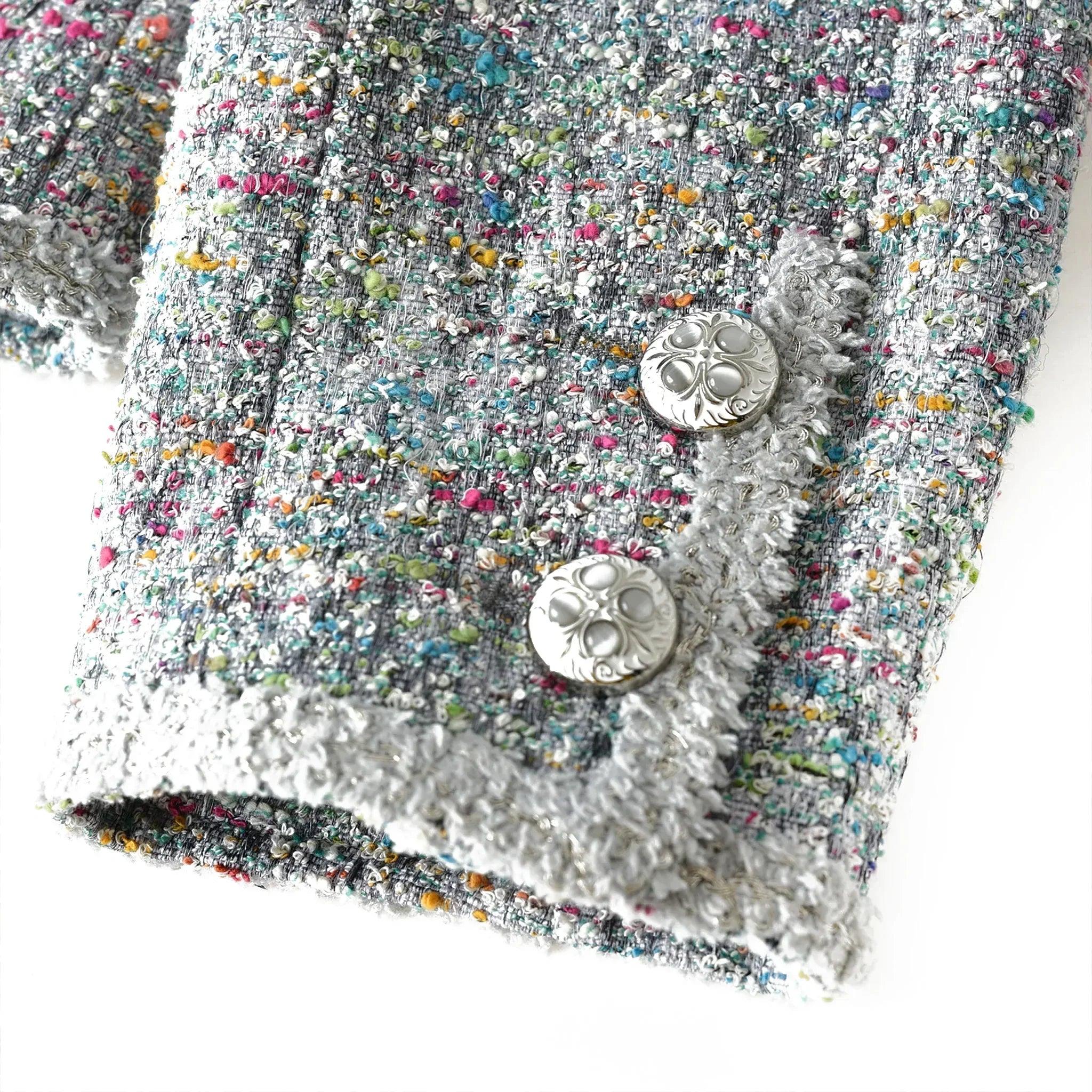 Boucle Tweed Short Jacket - BIRTH OF ROYAL CHILD - VENTURER
