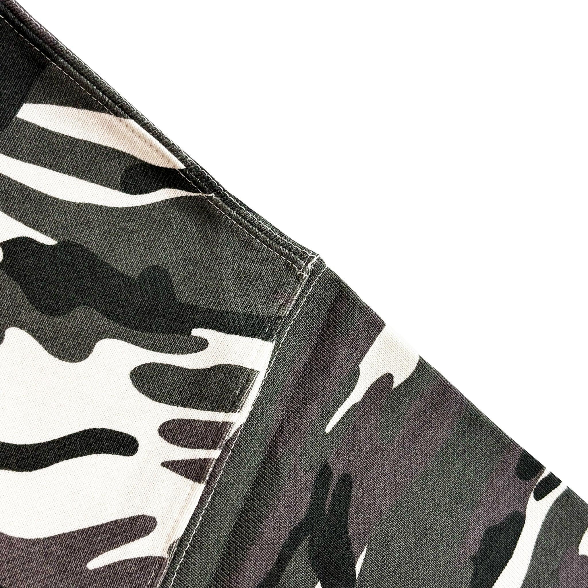Camouflage Crew Neck Sleeve - EMOstanceclub - VENTURER