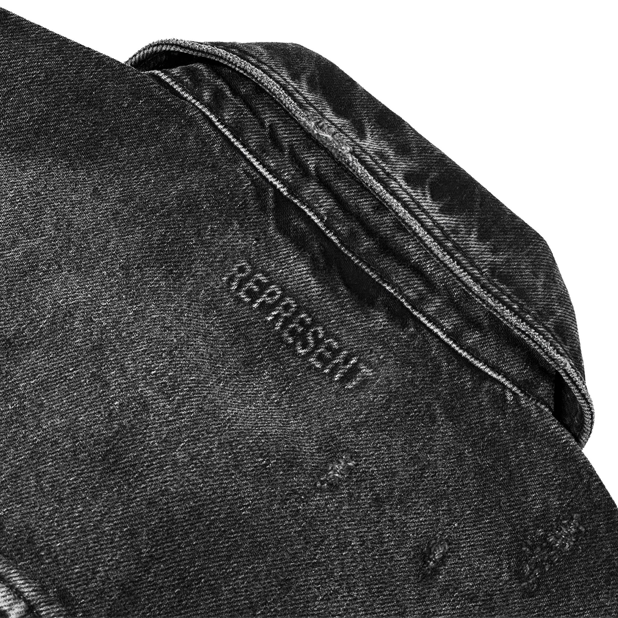 Collared Denim Jacket