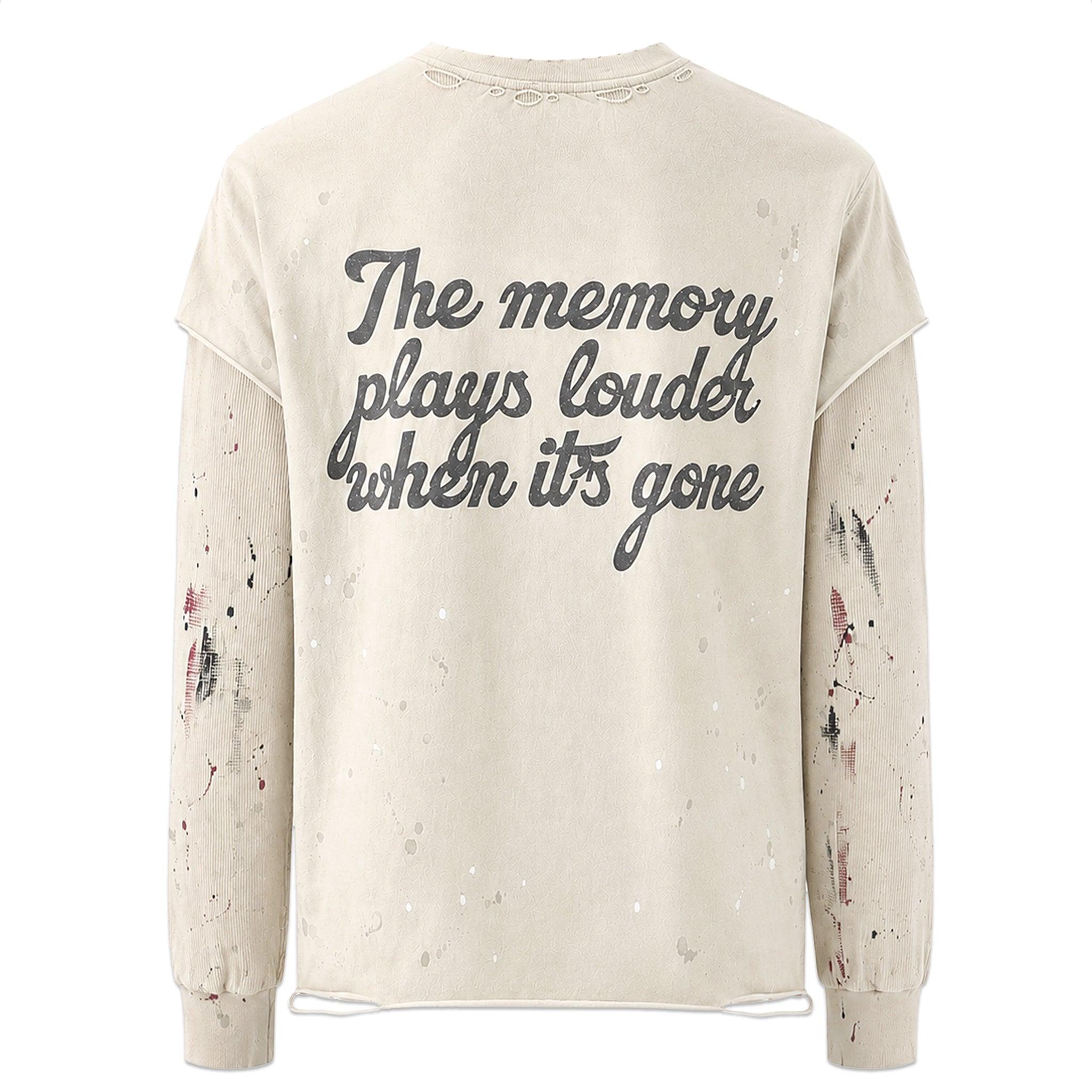 Dirty Washed Thermal Layered LS Tee