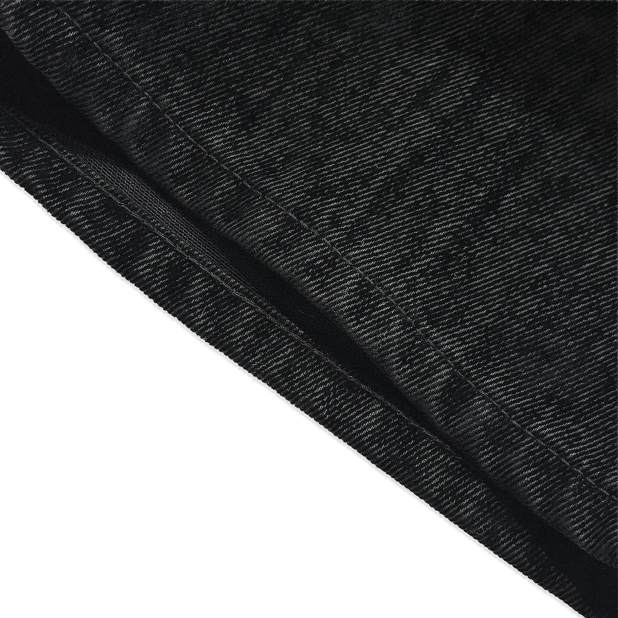 Velvet Leather Panel Baggy Carpenter Jeans - EMOstanceclub - VENTURER