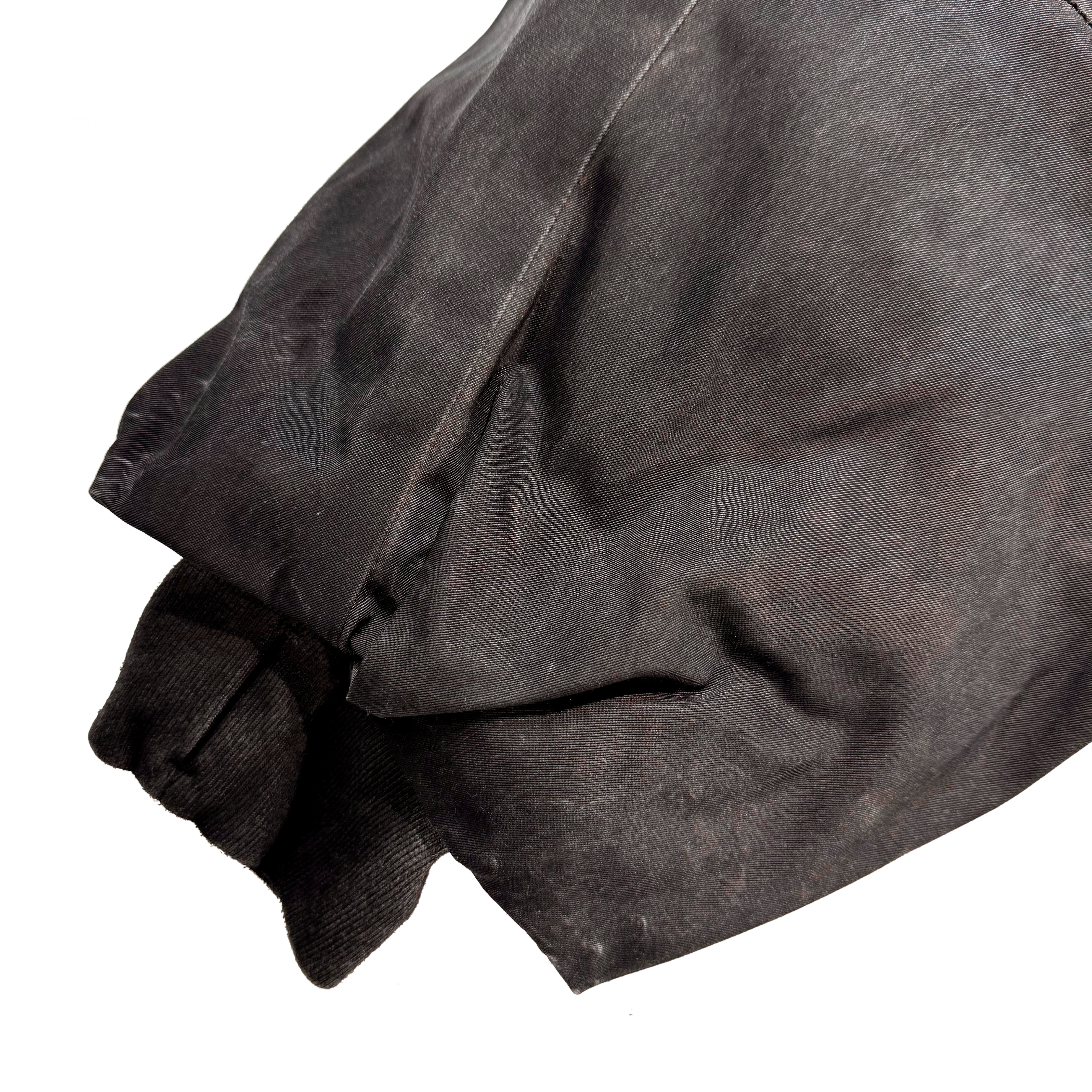 Dyed Snowflakes Logo Washing Puffer Jacket