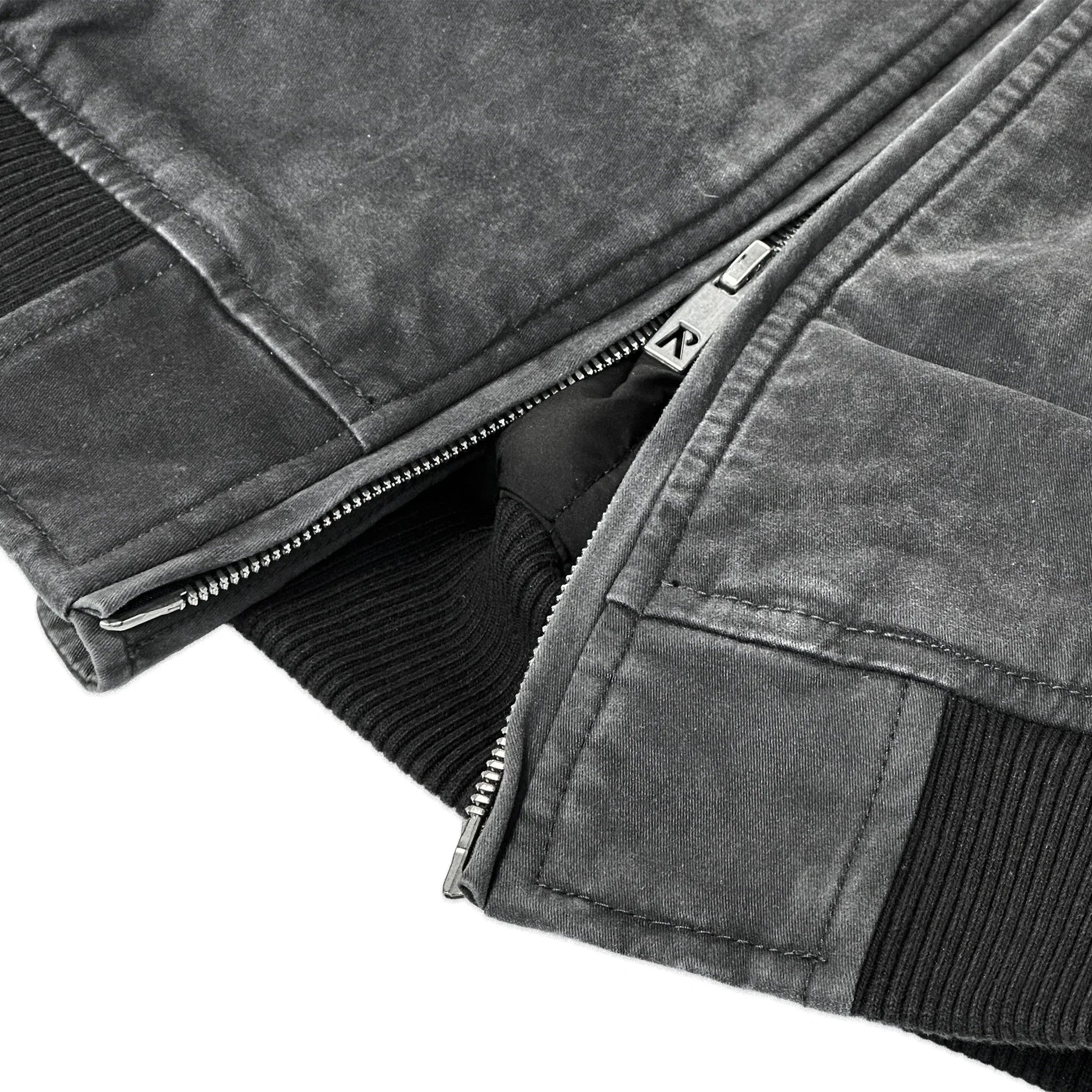 Washed Hooded Bomber
