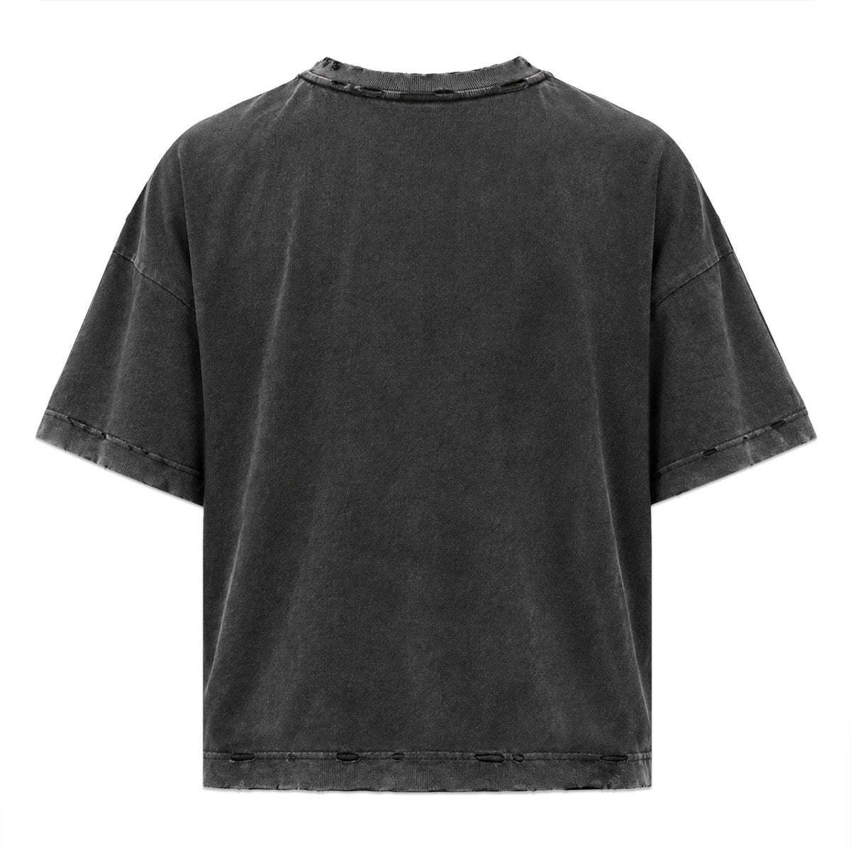 Antisocial Flavor Red Vintage Cropped T-Shirt