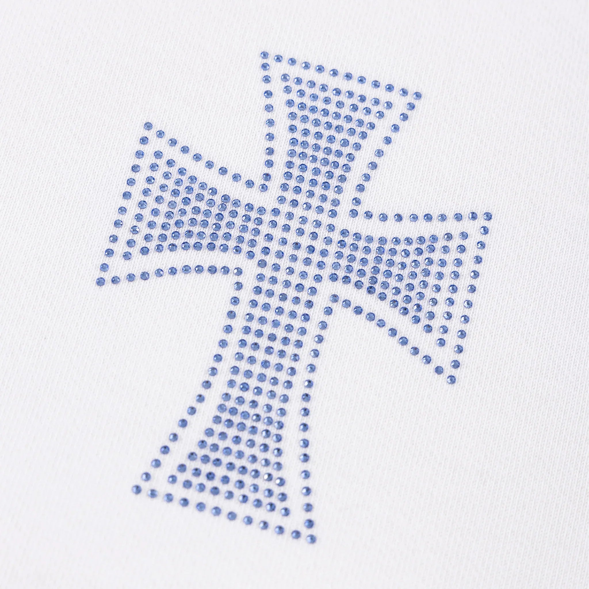 Cross Rhinestone Zip Up Hoodie - UNKNOWN LONDON - VENTURER