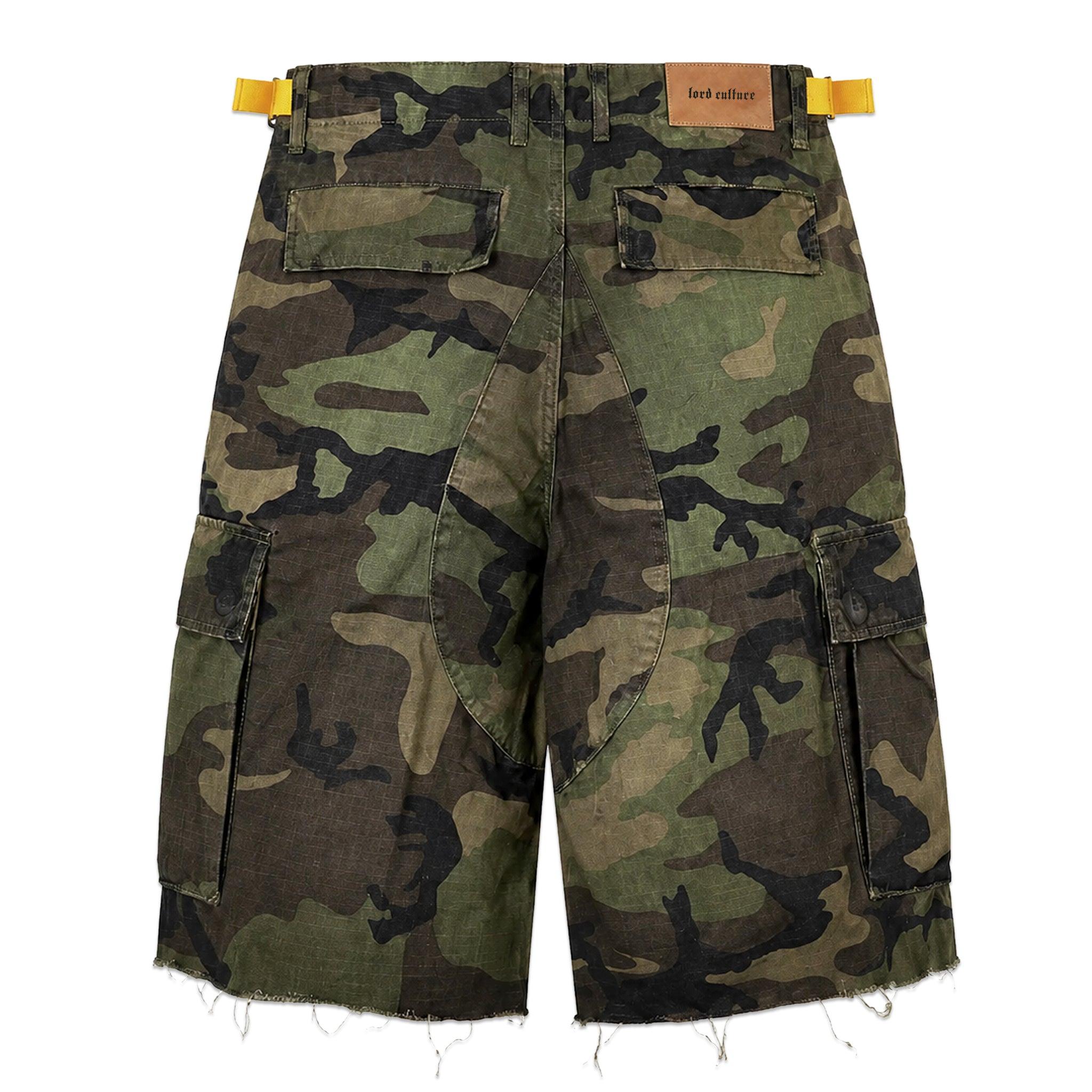 Raw Cut Camo Shorts