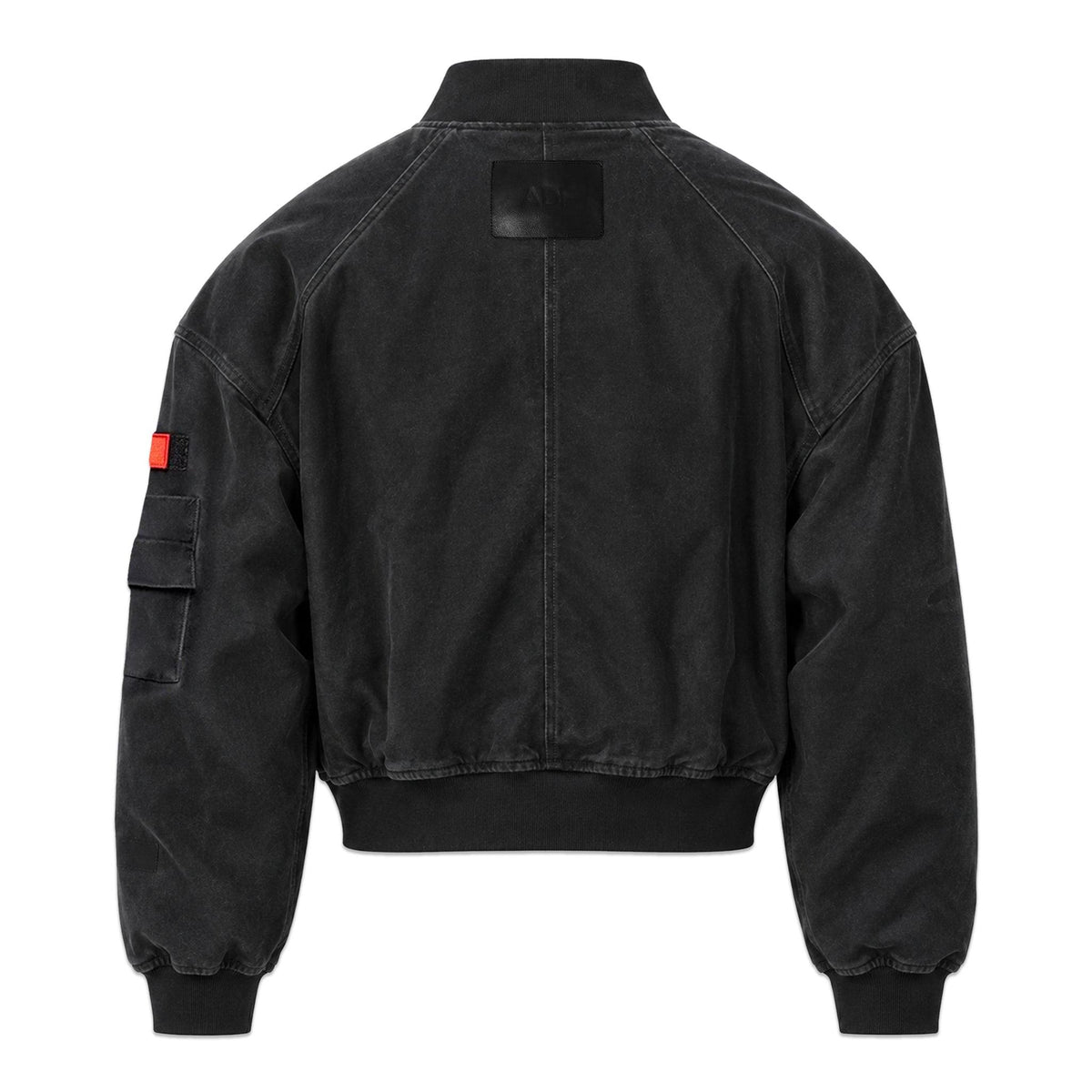 Riot Moleskin Cropped Bomber Jacket