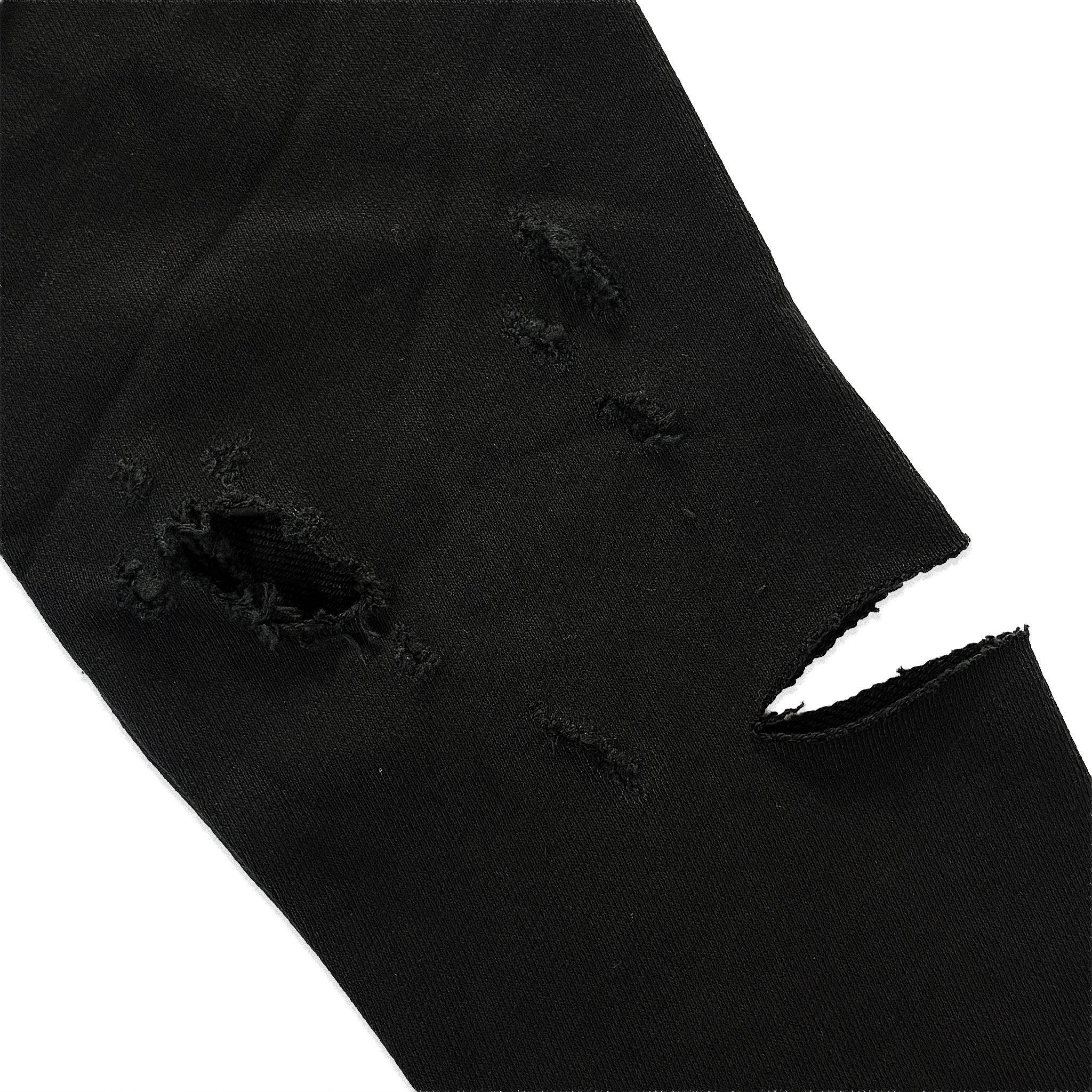 Distressed Zip Up Hoodie - EMOstanceclub - VENTURER
