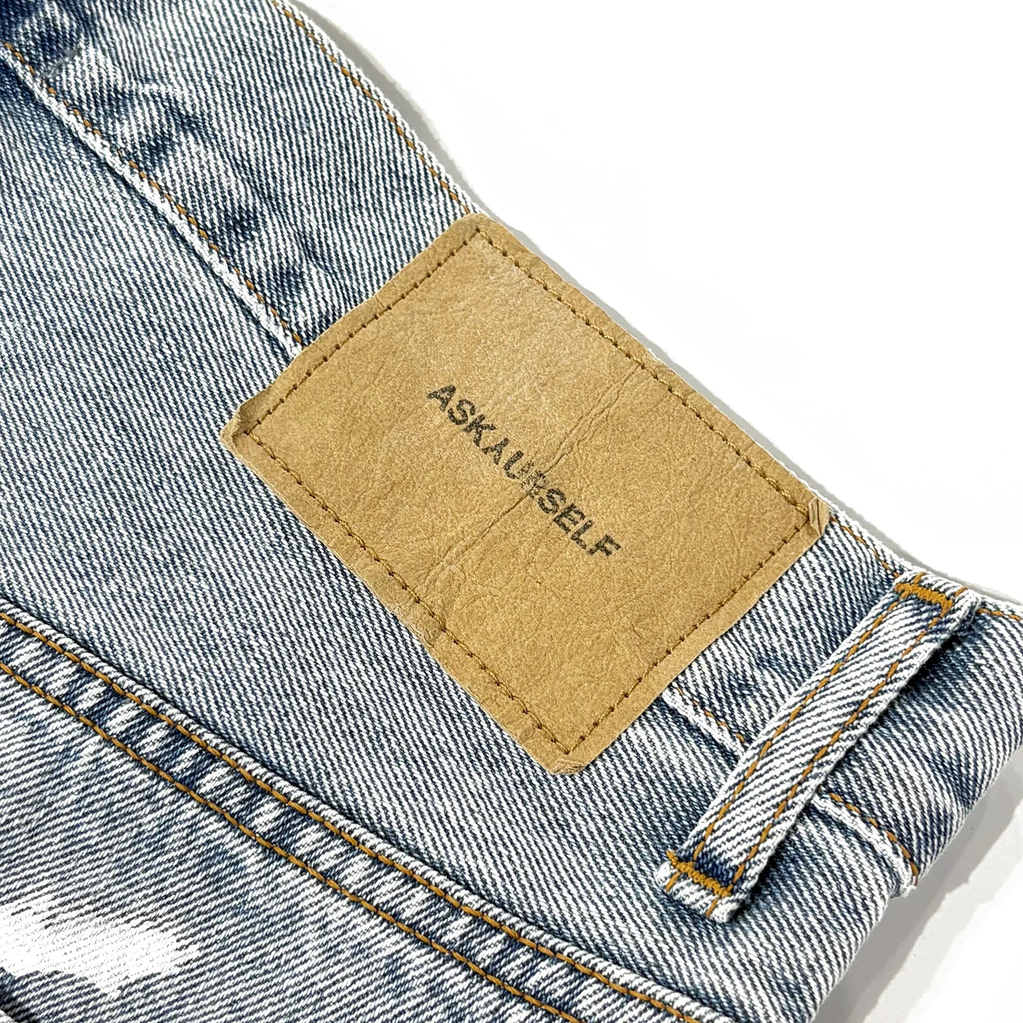 Paint Splatter Baggy Jeans