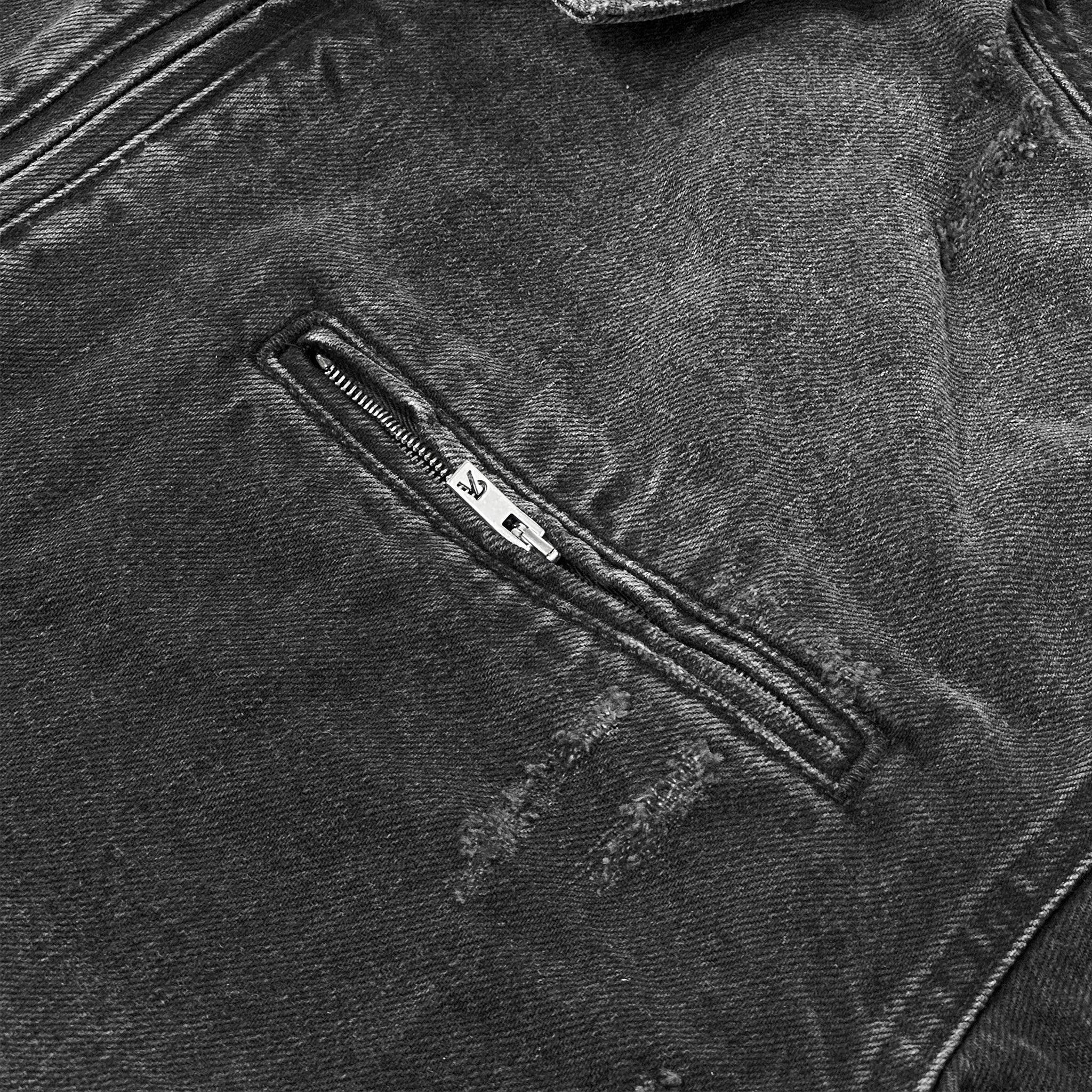 Collared Denim Jacket