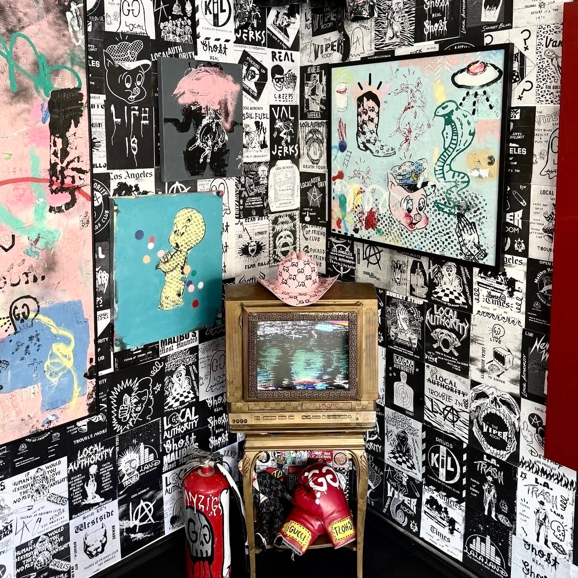 Gucci Ghost Fleece Pants