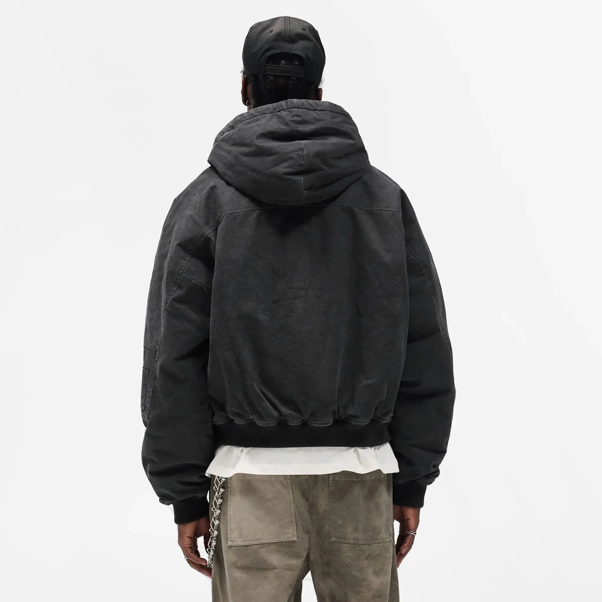 Washed Hooded Bomber