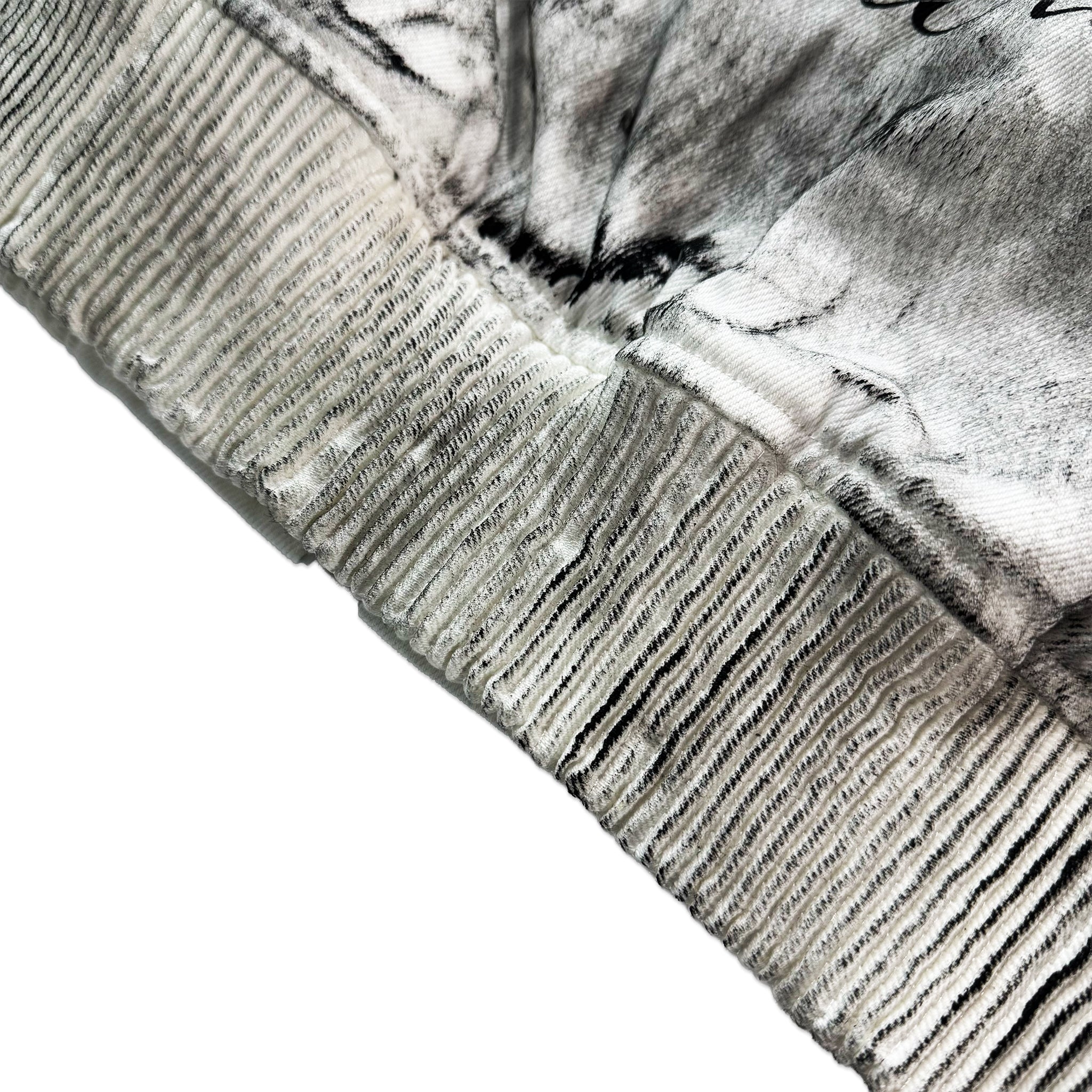 Bane Waxed Denim Varsity Jacket