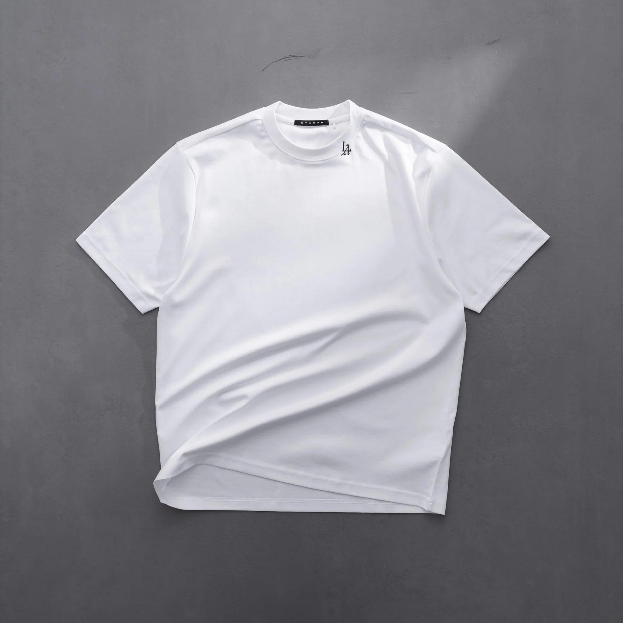LA 001 Micro Embroidered Relaxed Tee