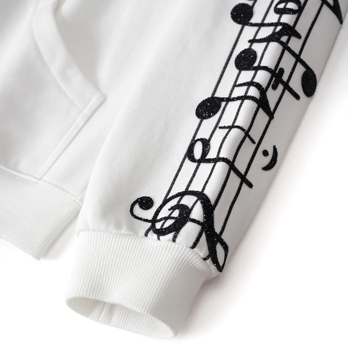 Crystal Notes Zip Hoodie
