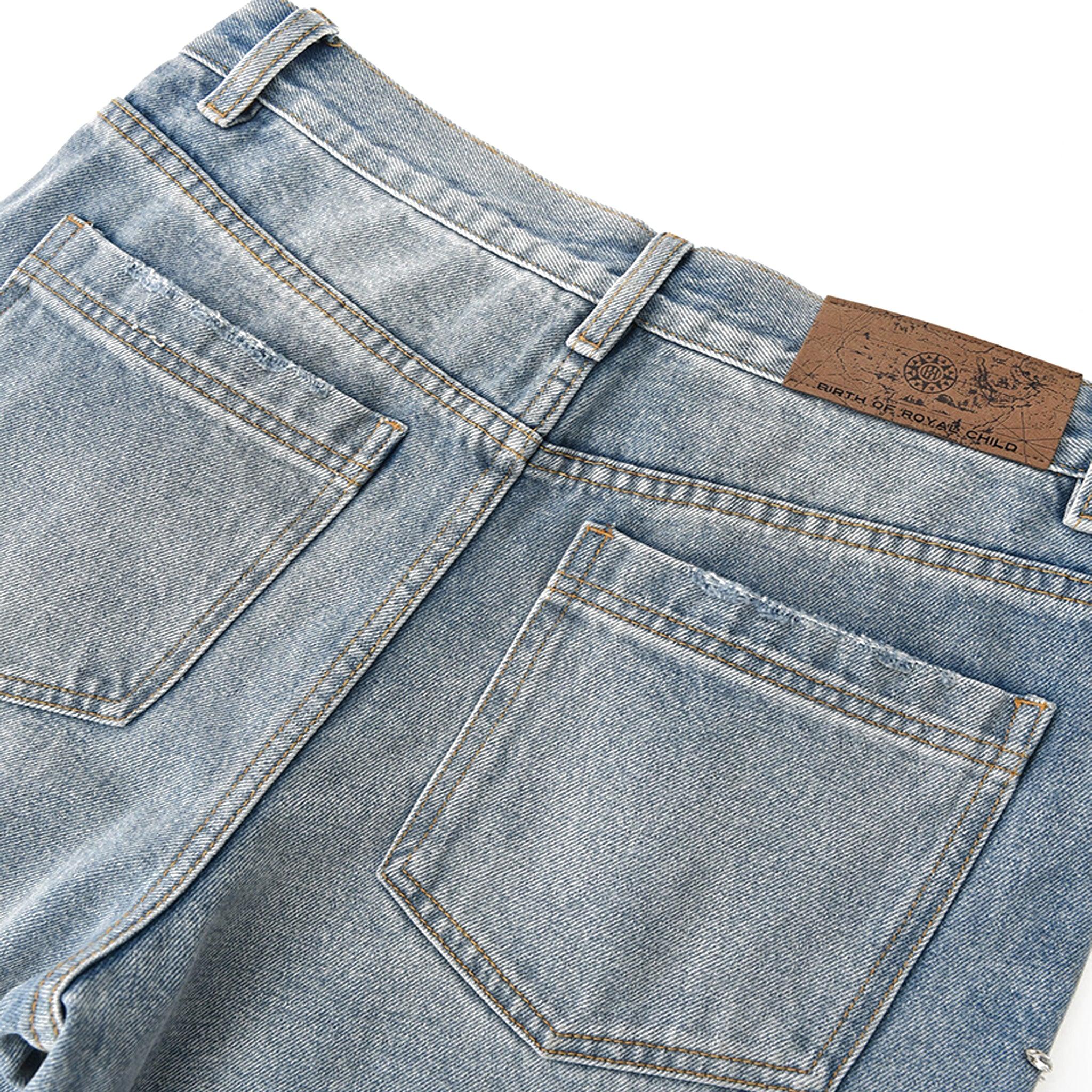 Fireworks Washed Denim - BIRTH OF ROYAL CHILD - VENTURER