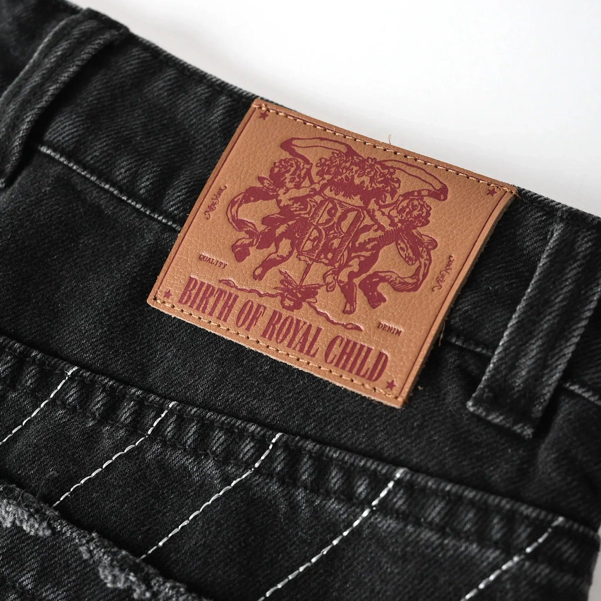 Radiant Beam Denim Pants - BIRTH OF ROYAL CHILD - VENTURER