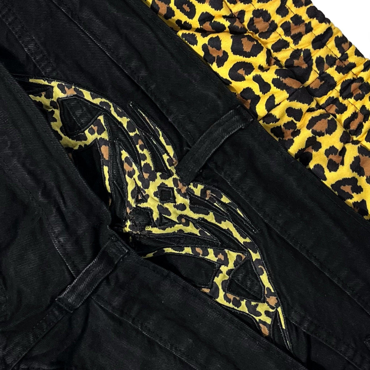 Triple Stack Cheetah Jeans