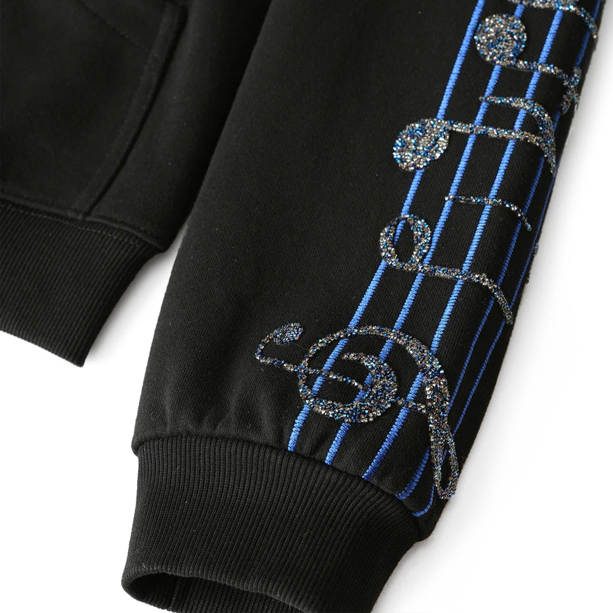 Crystal Notes Zip Hoodie
