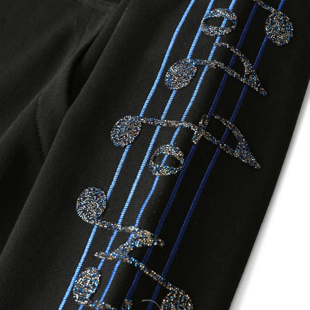 Crystal Notes Zip Hoodie