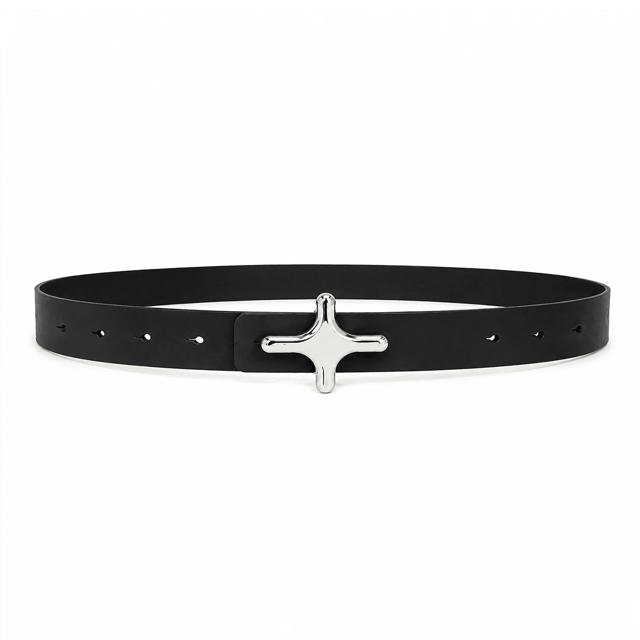 Logo Leather Belt