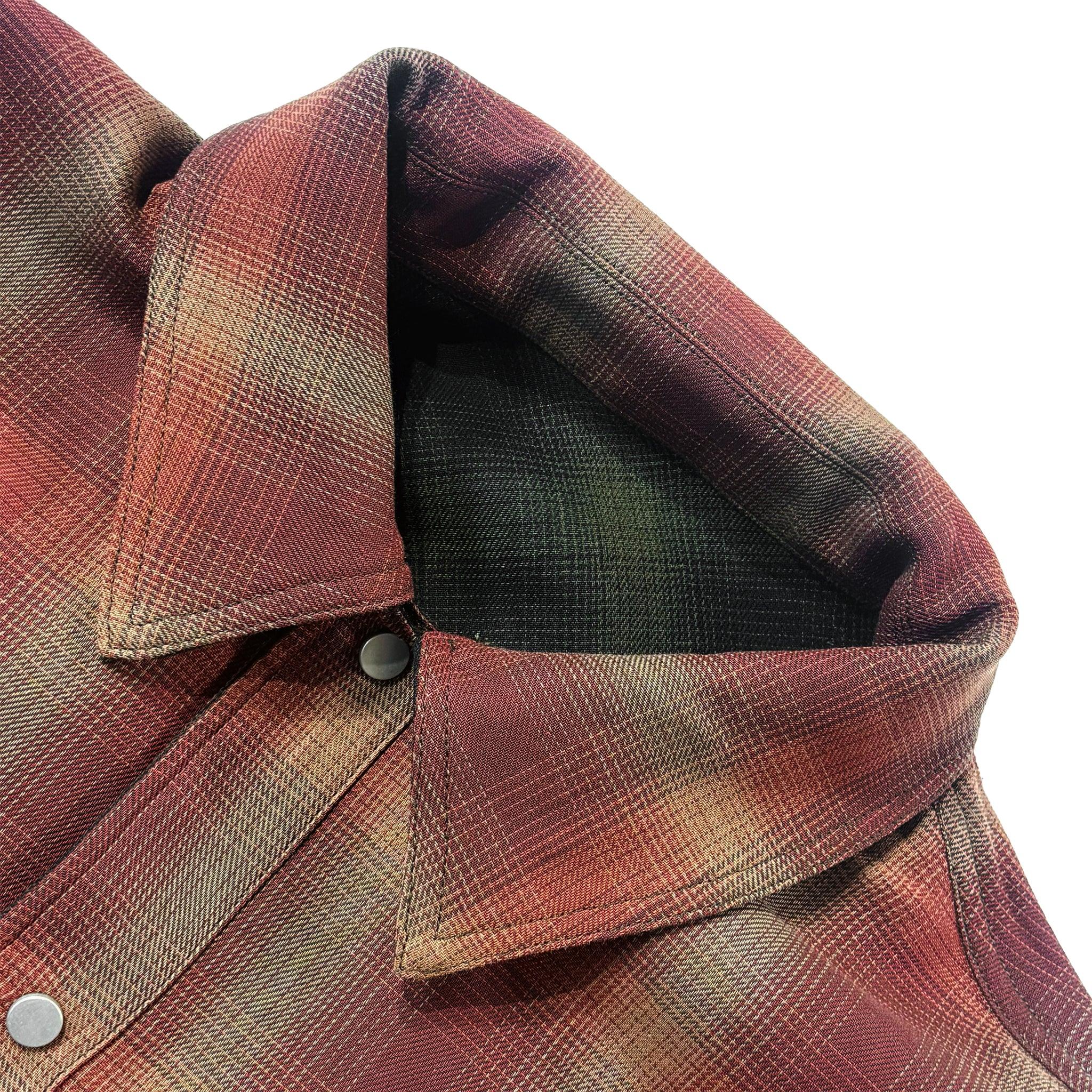 Bonded Reversible Plaid Shirt