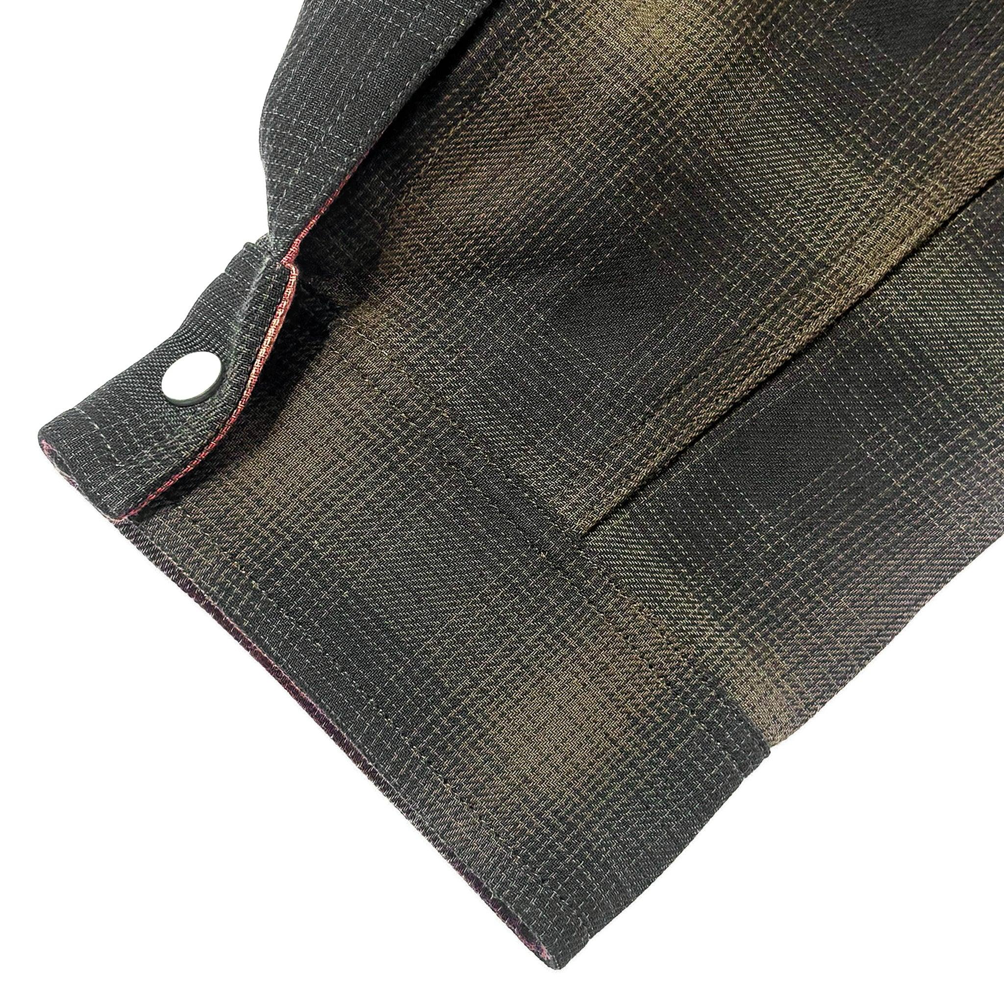 Bonded Reversible Plaid Shirt