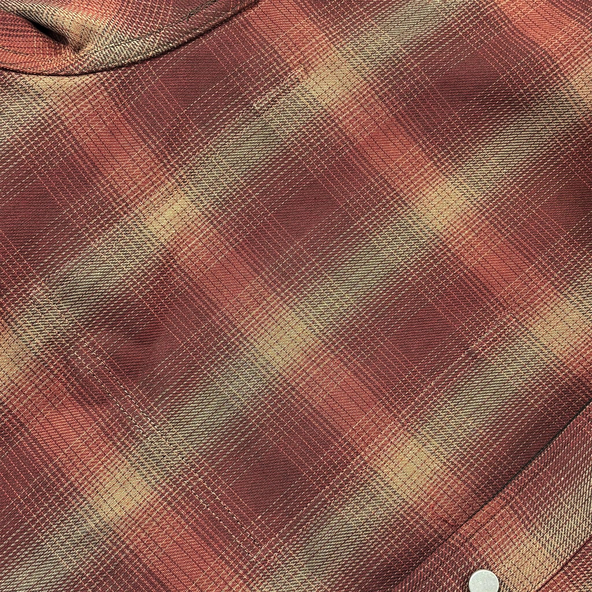 Bonded Reversible Plaid Shirt