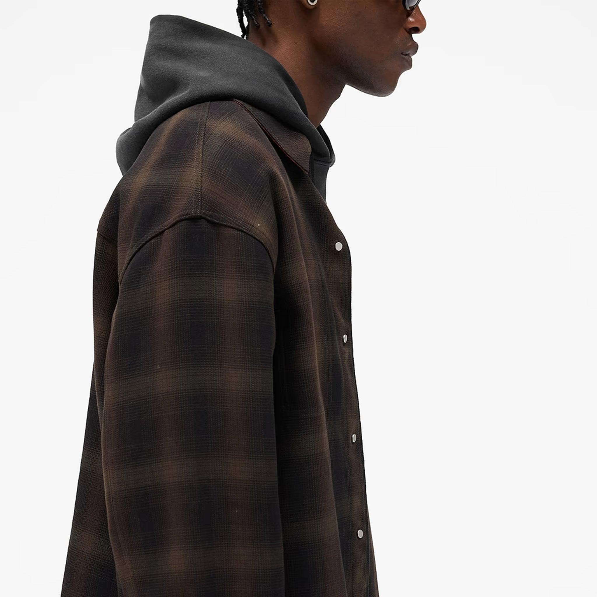 Bonded Reversible Plaid Shirt