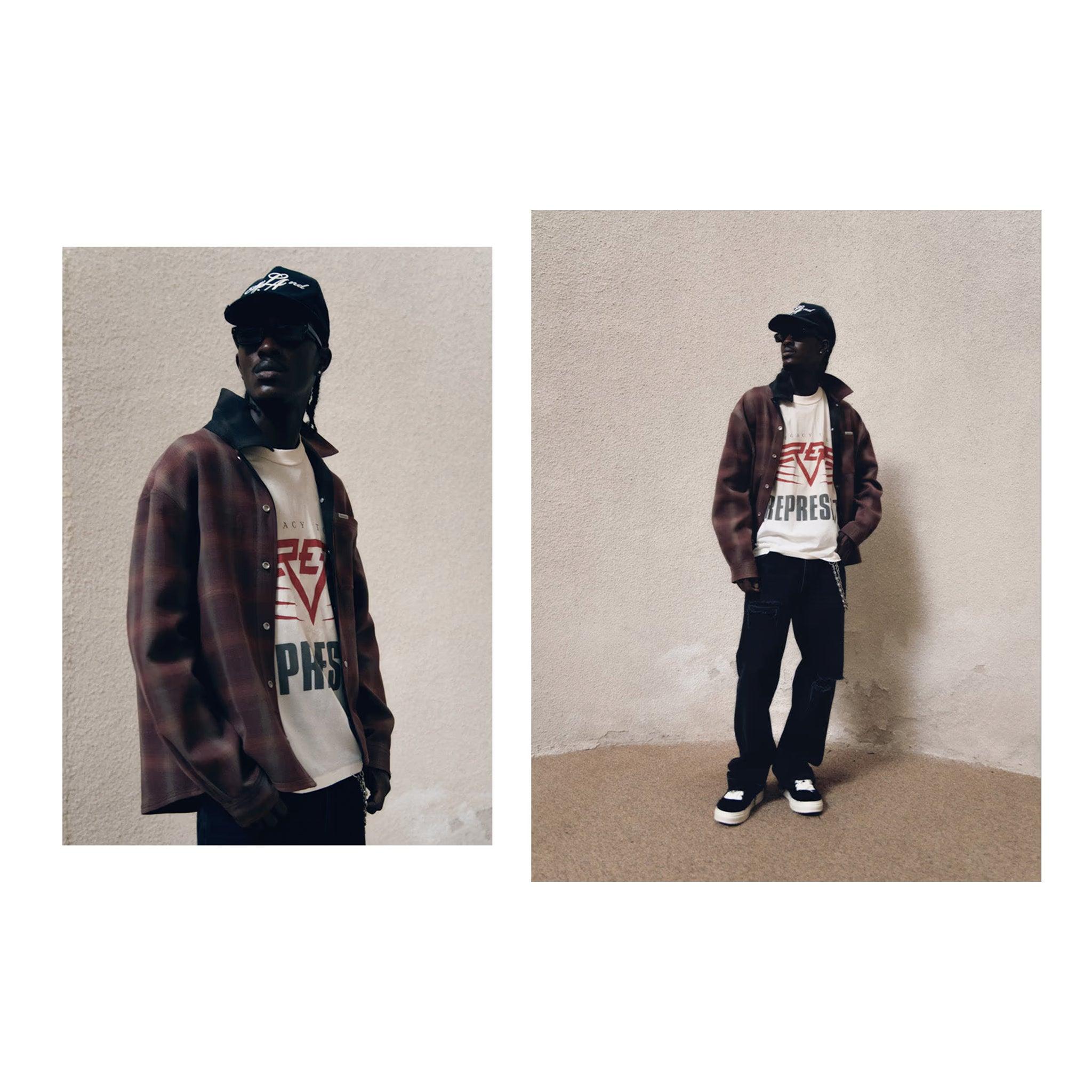 Bonded Reversible Plaid Shirt