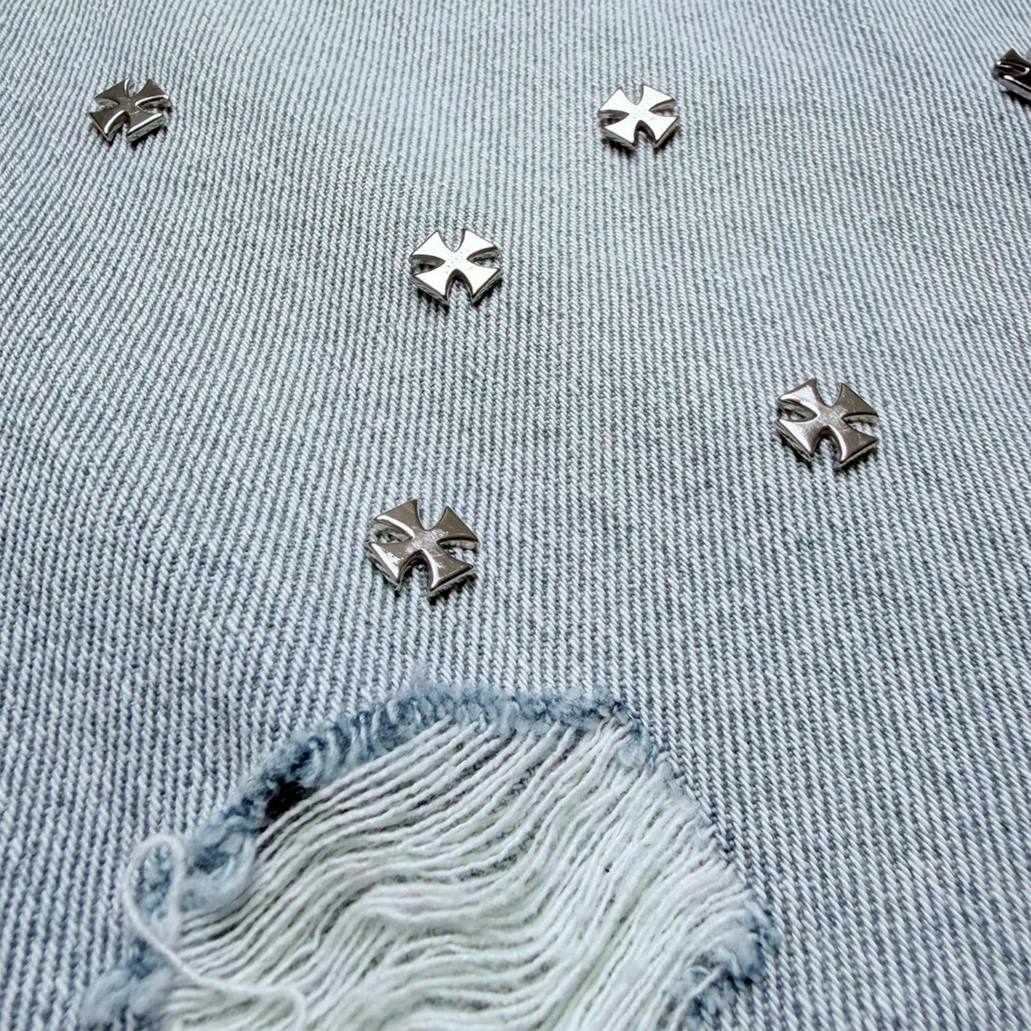 ASKYURSELF (アスクユアセルフ)商品ページ - Cross Pin Baggy Jeans