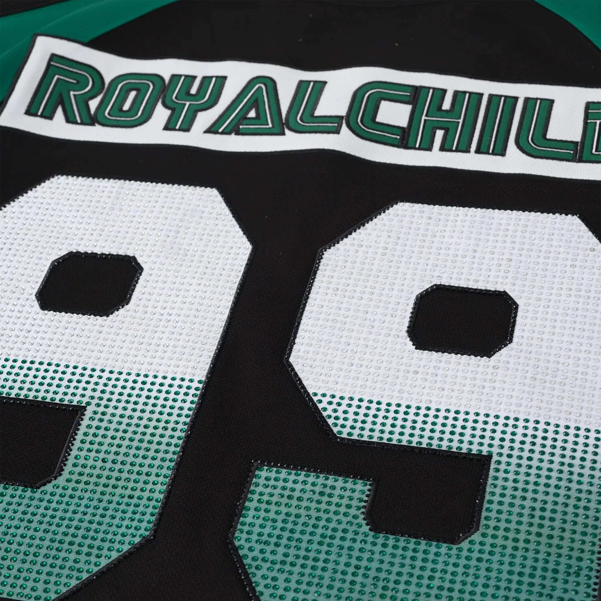 Double Lion Rhinestone Jersey - BIRTH OF ROYAL CHILD - VENTURER