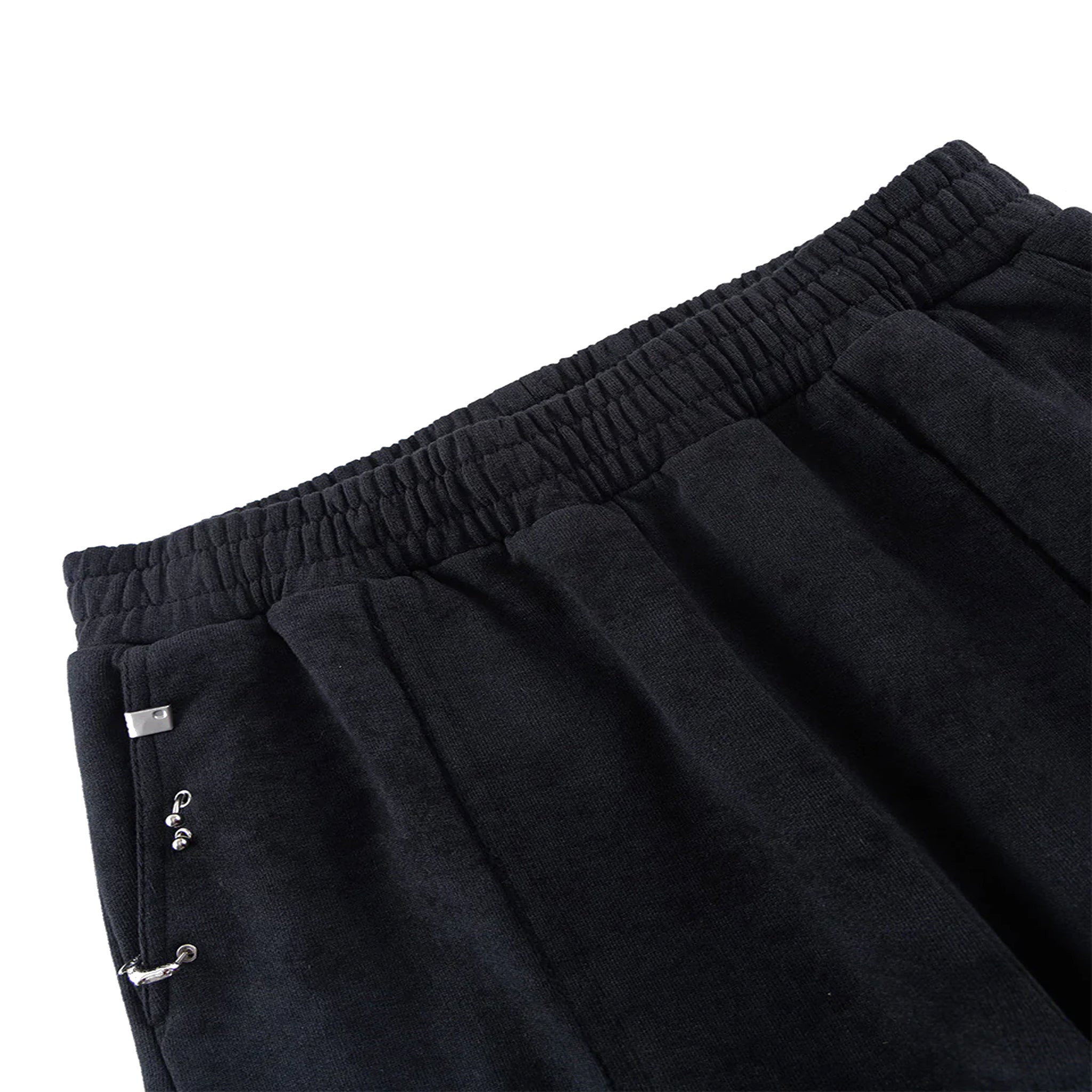 Dagger Cross Leather Patch Baggy Jogger Pants