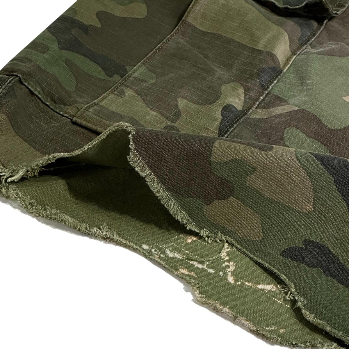 Raw Cut Camo Shorts