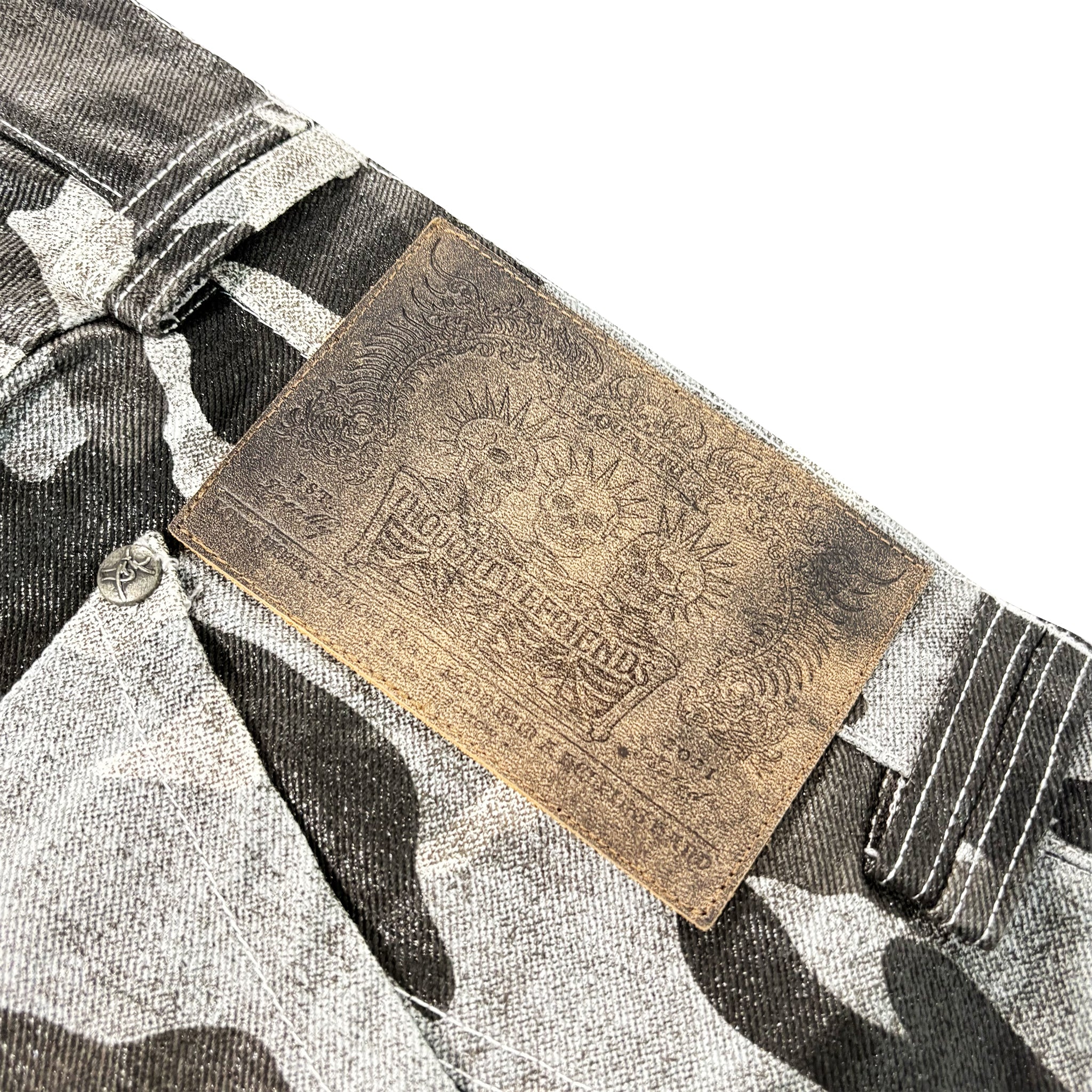 Devlin Distressed Baggy Denims