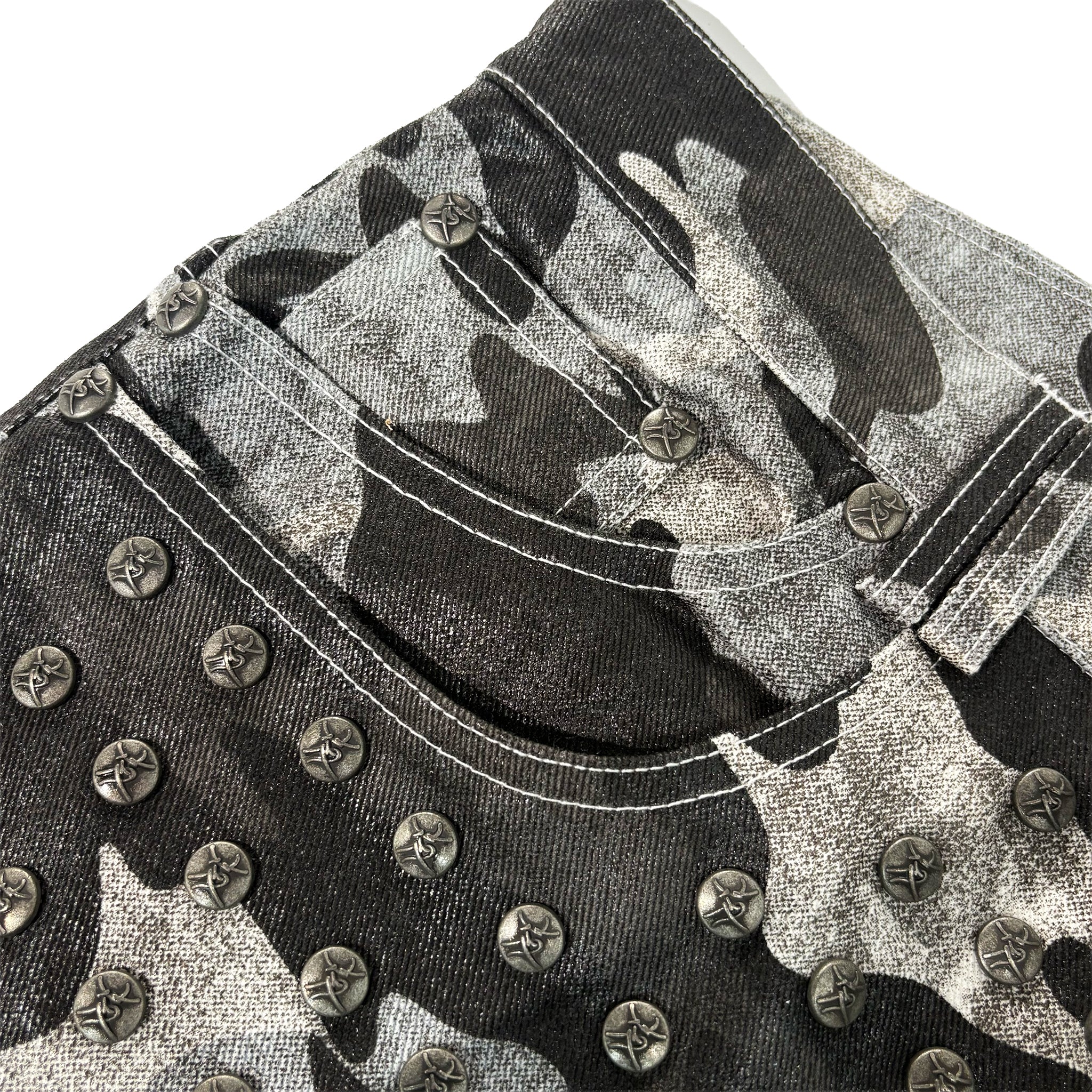 Devlin Distressed Baggy Denims