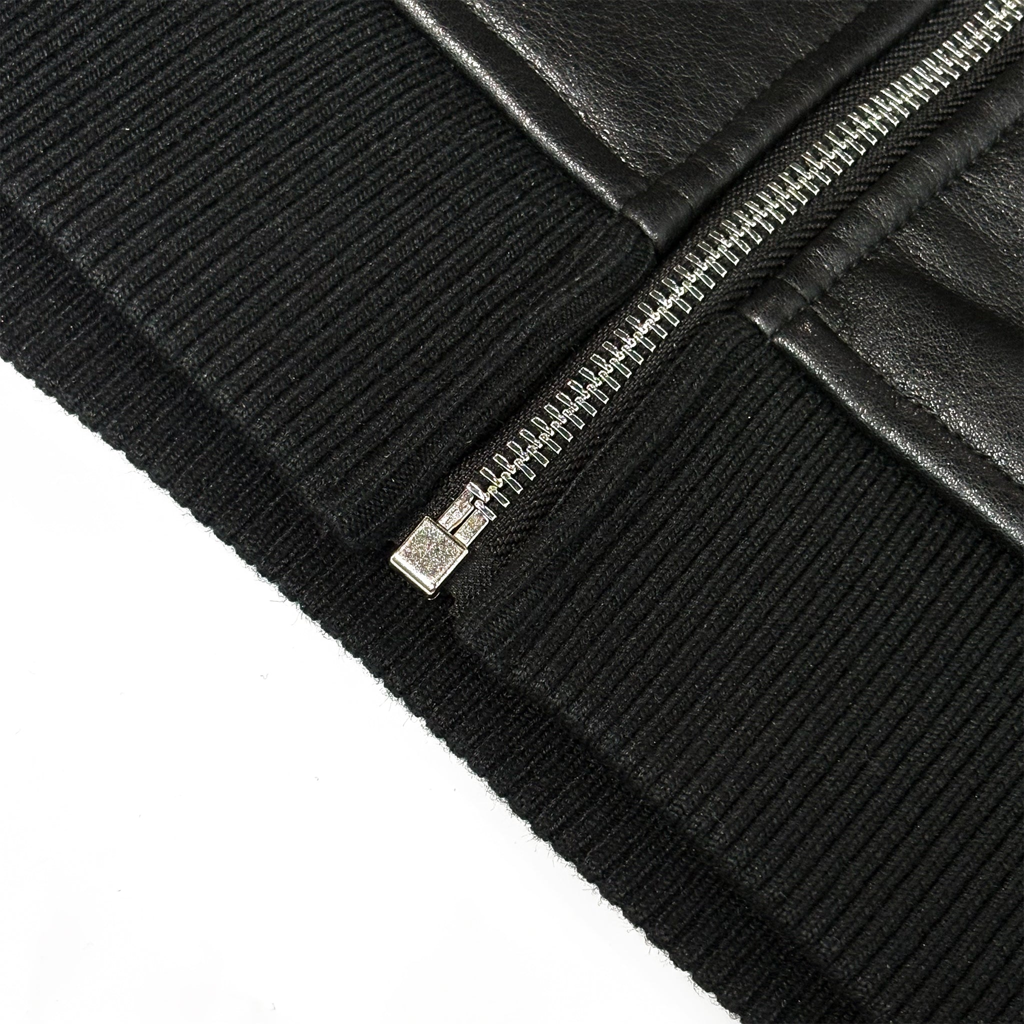 Faux Leather Boa Hoodie