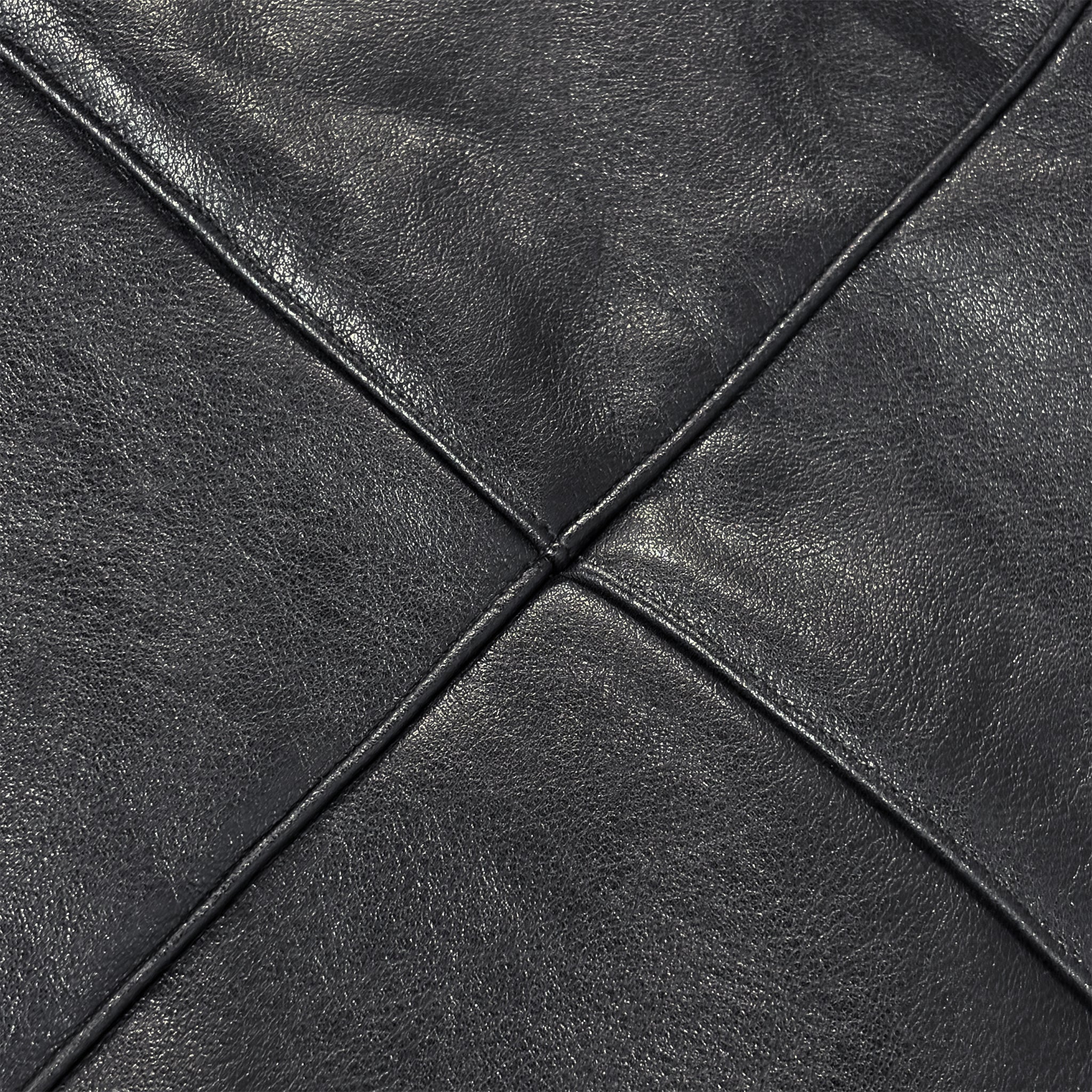 Faux Leather Boa Hoodie