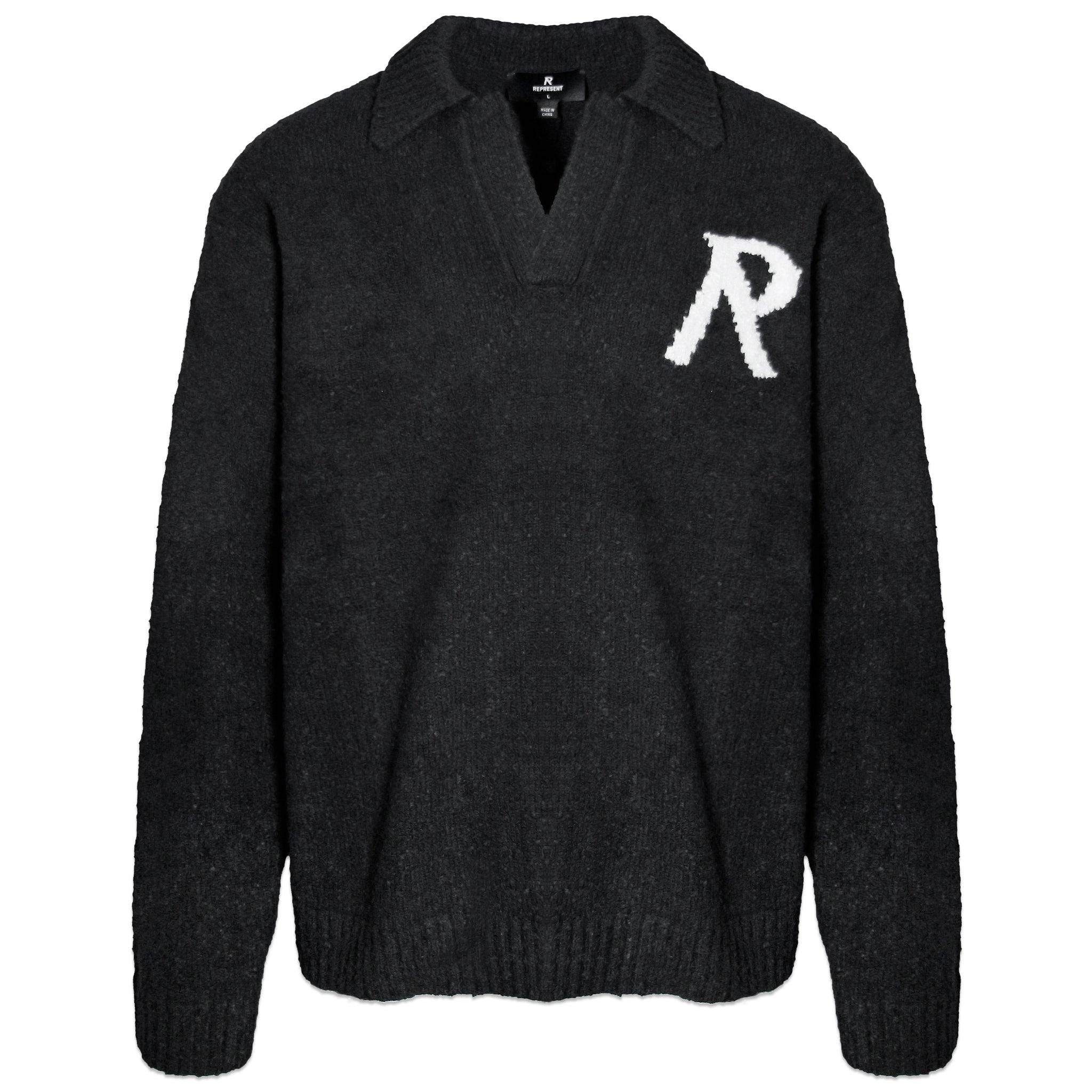 Knitted Boucle Polo