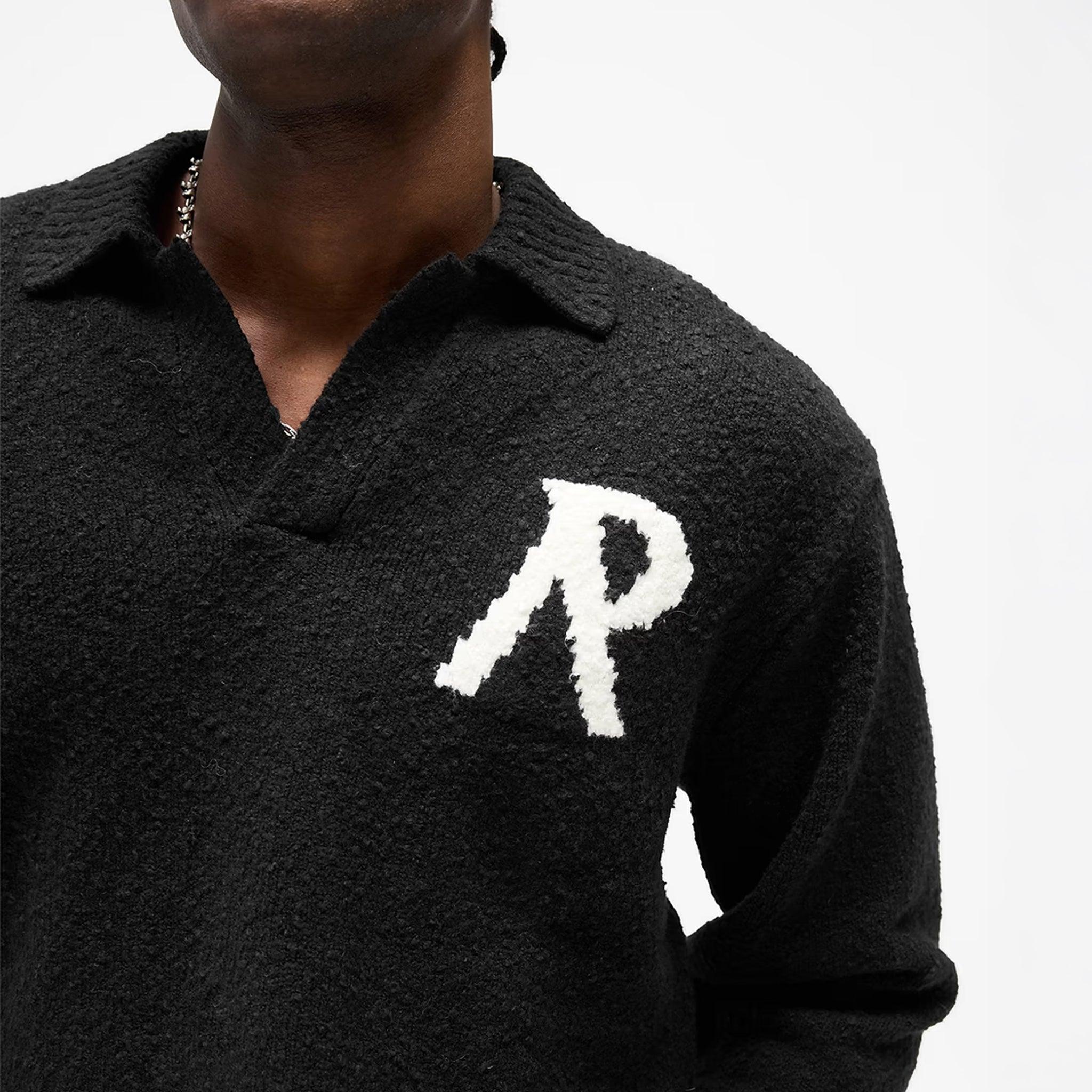 Knitted Boucle Polo