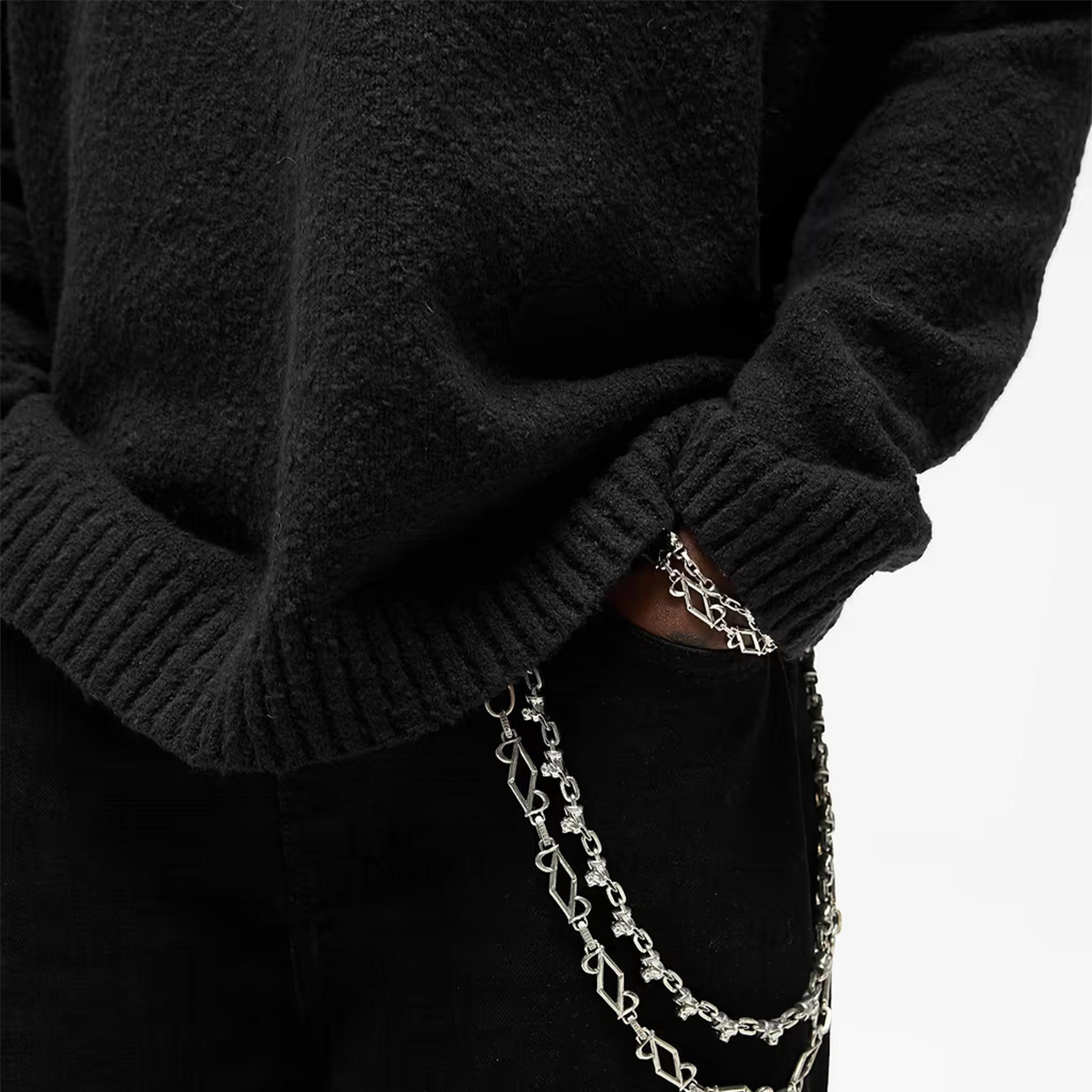 Knitted Boucle Polo