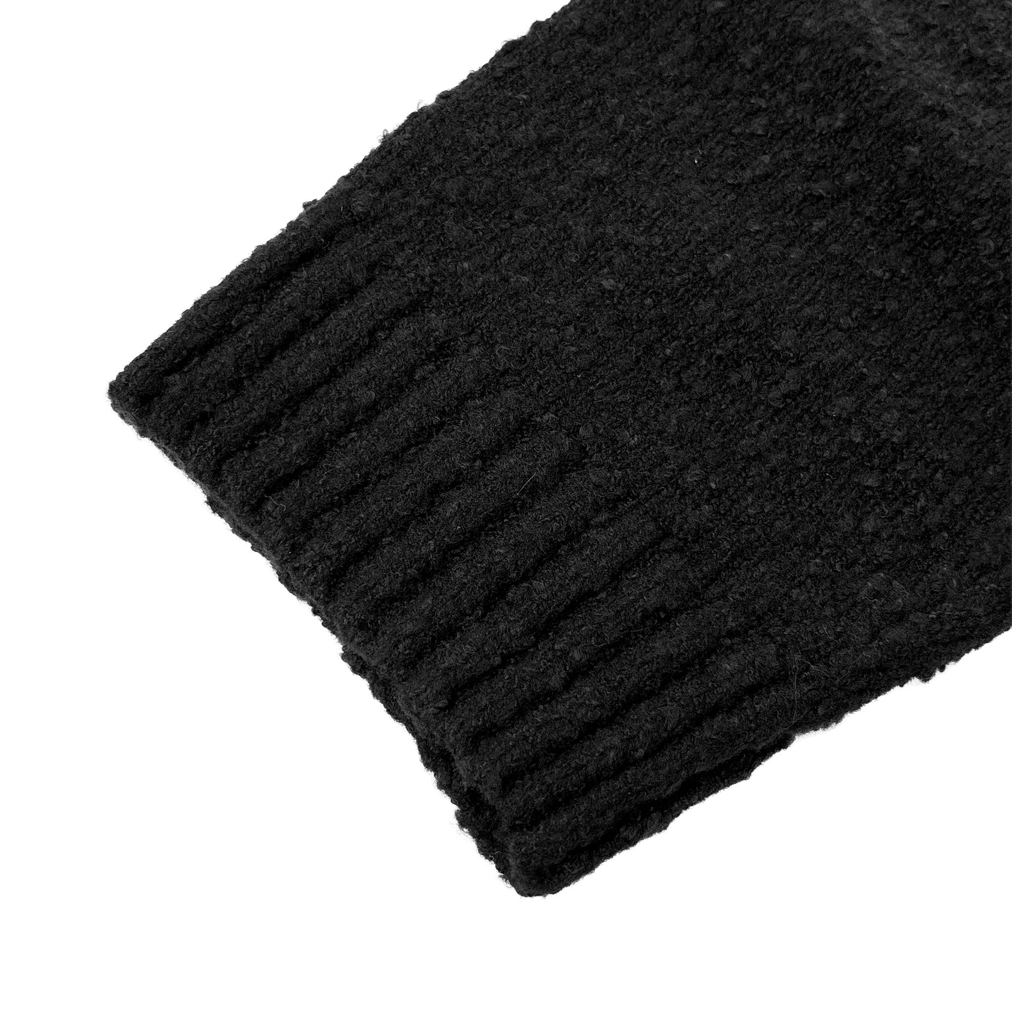 Knitted Boucle Polo