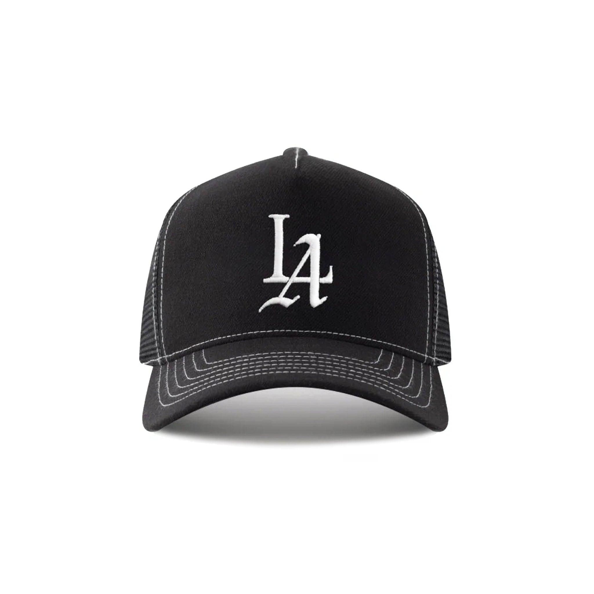 LA 001 Structured Stitch Trucker Hat