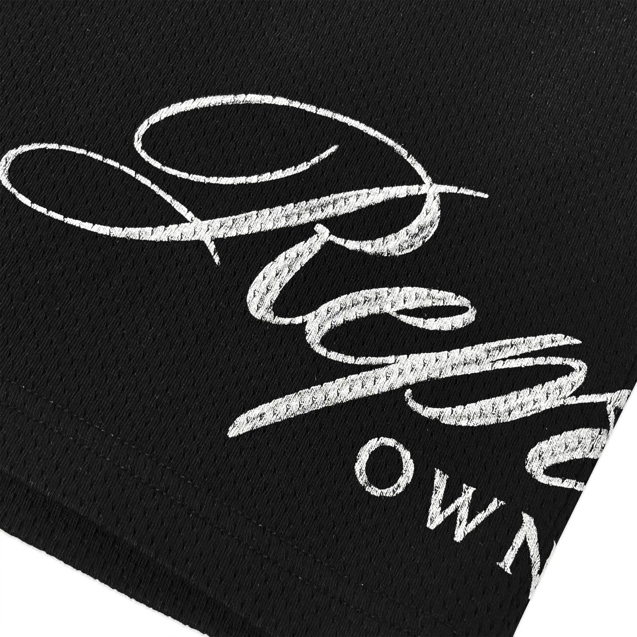 Owners Club Script Mesh Shorts