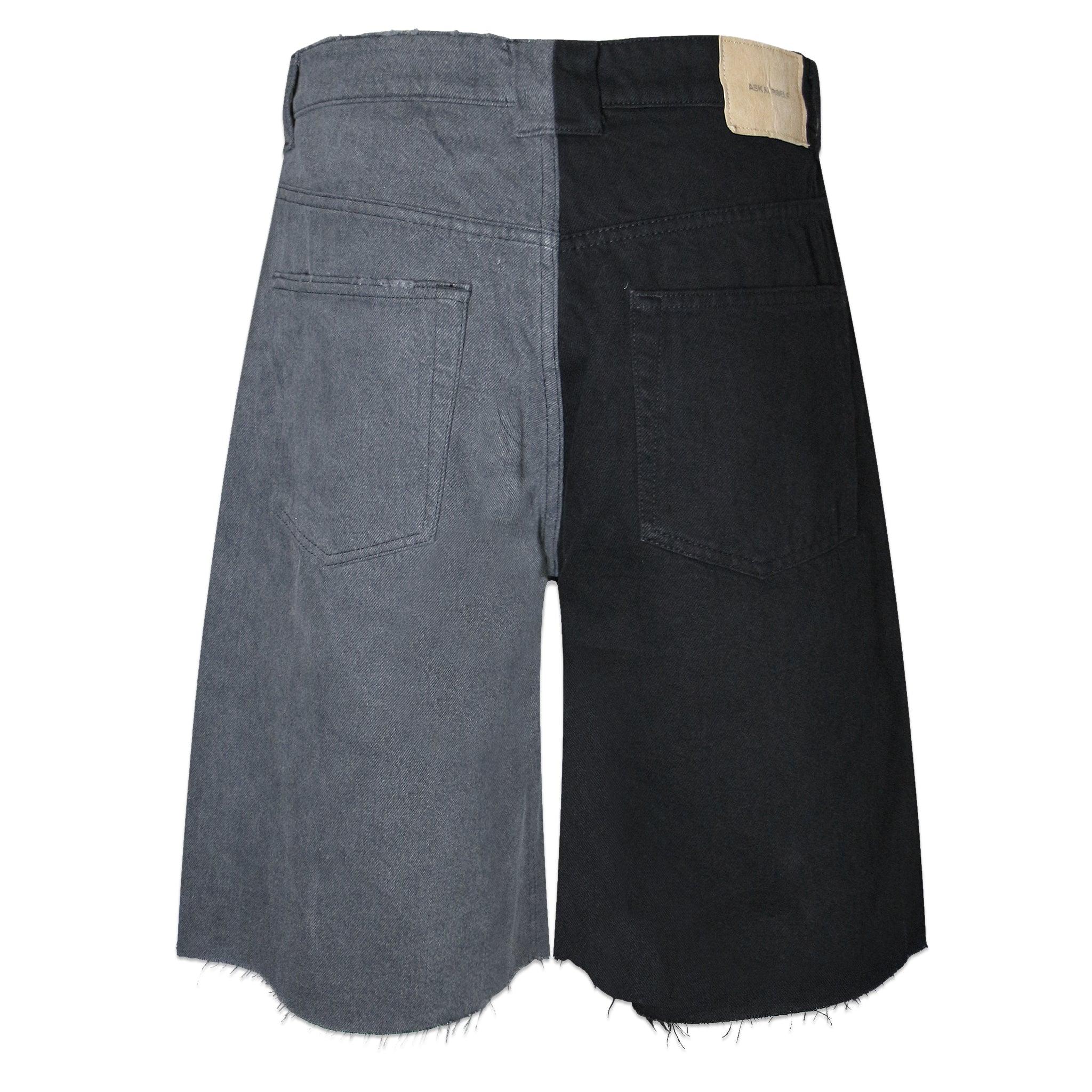 Split Baggy Jeans Shorts