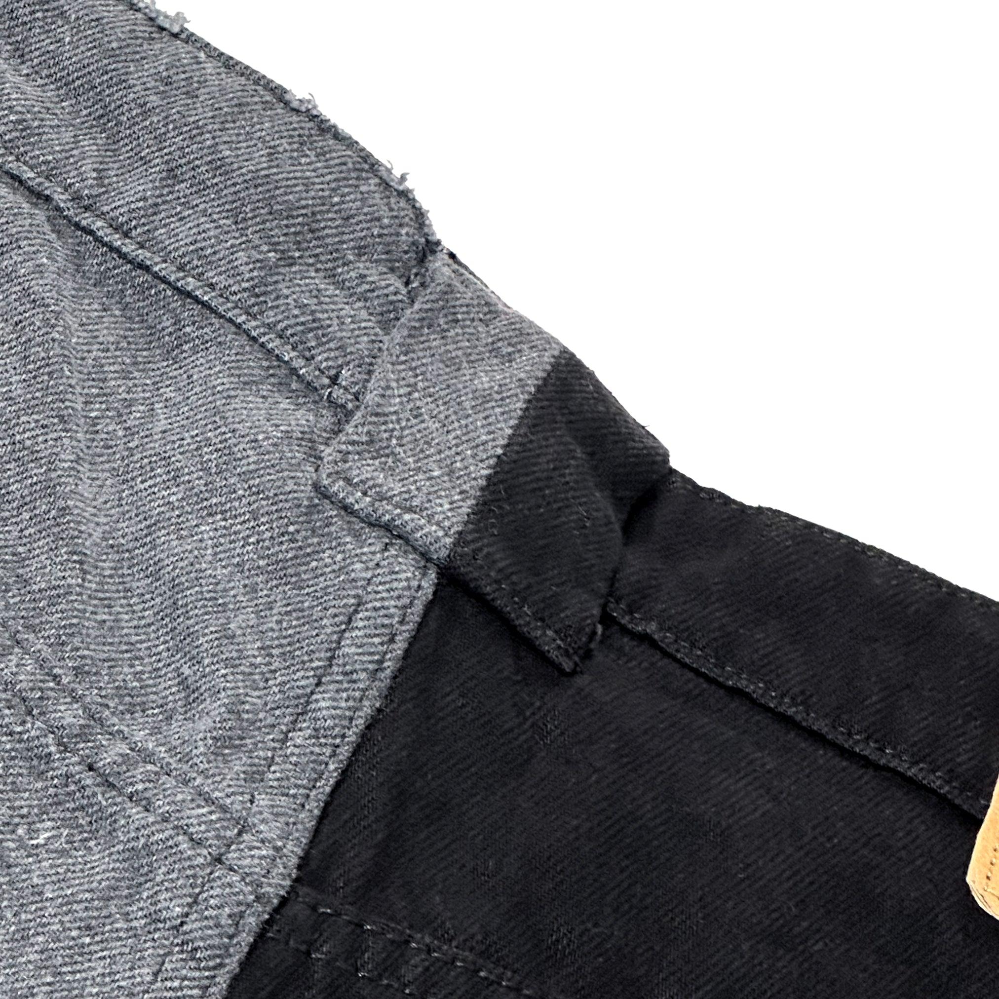 Split Baggy Jeans Shorts