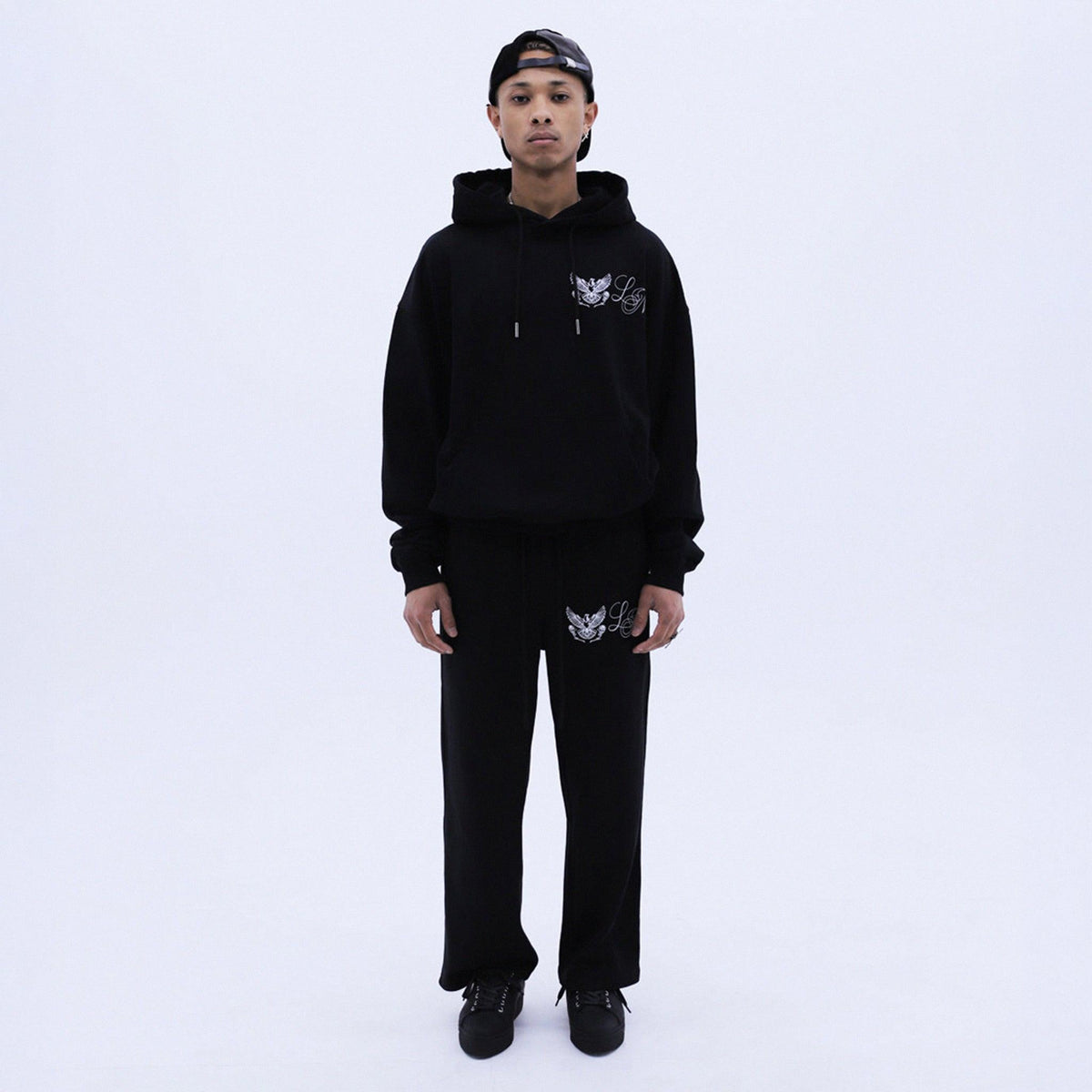 Emblem Logo Hoodie