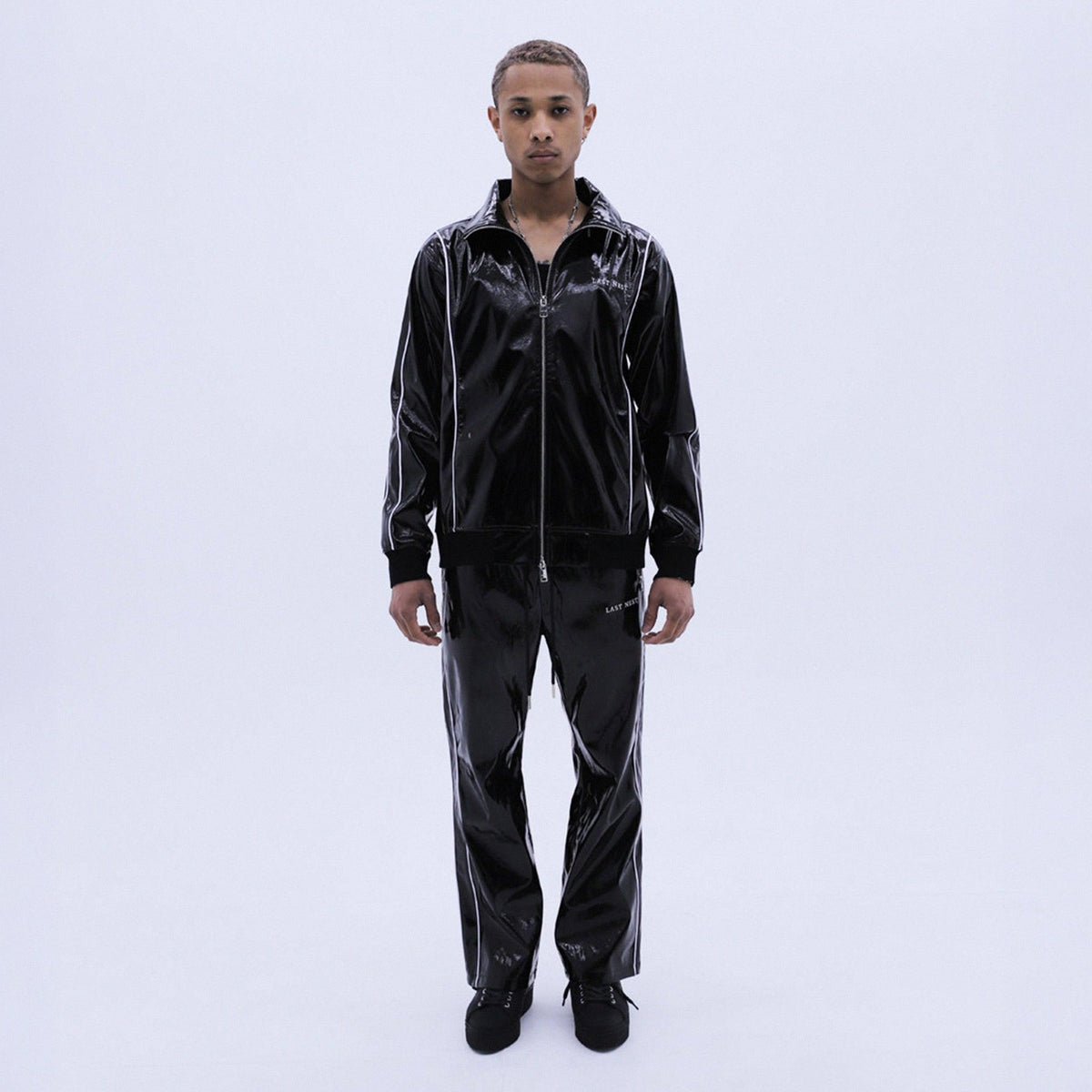 Patent Track Pants
