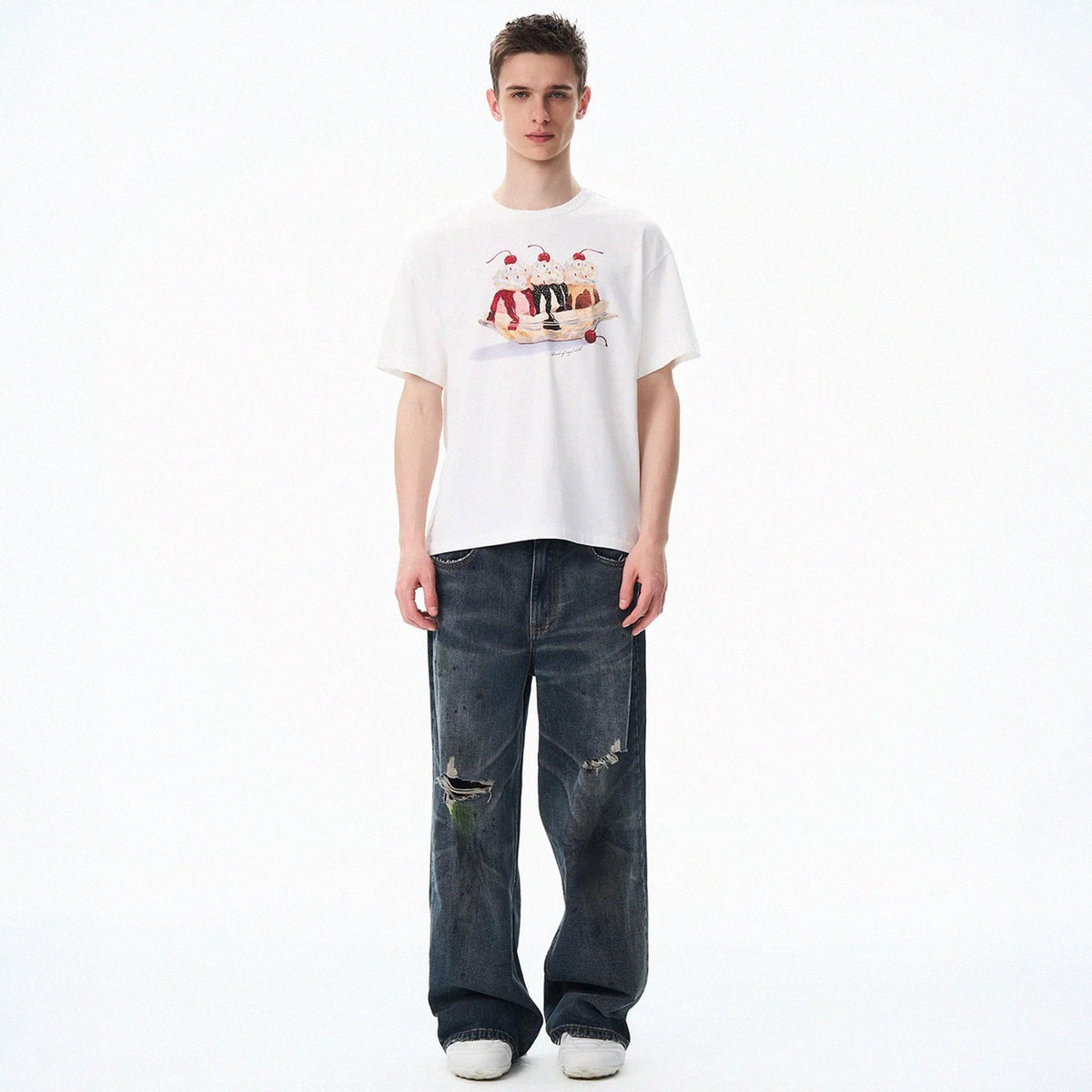 Knee Slide Jeans